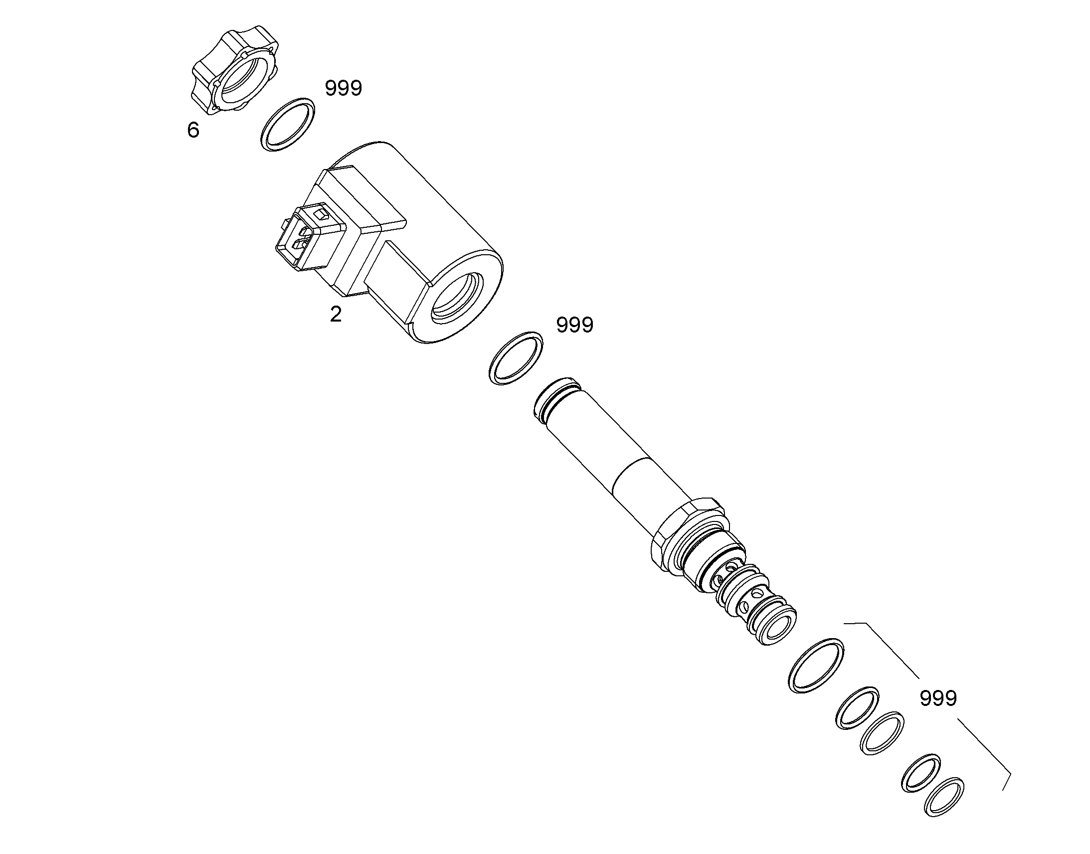КАТУШКА ВОЗБУЖДЕНИЯ 6204416 LIEBHERR