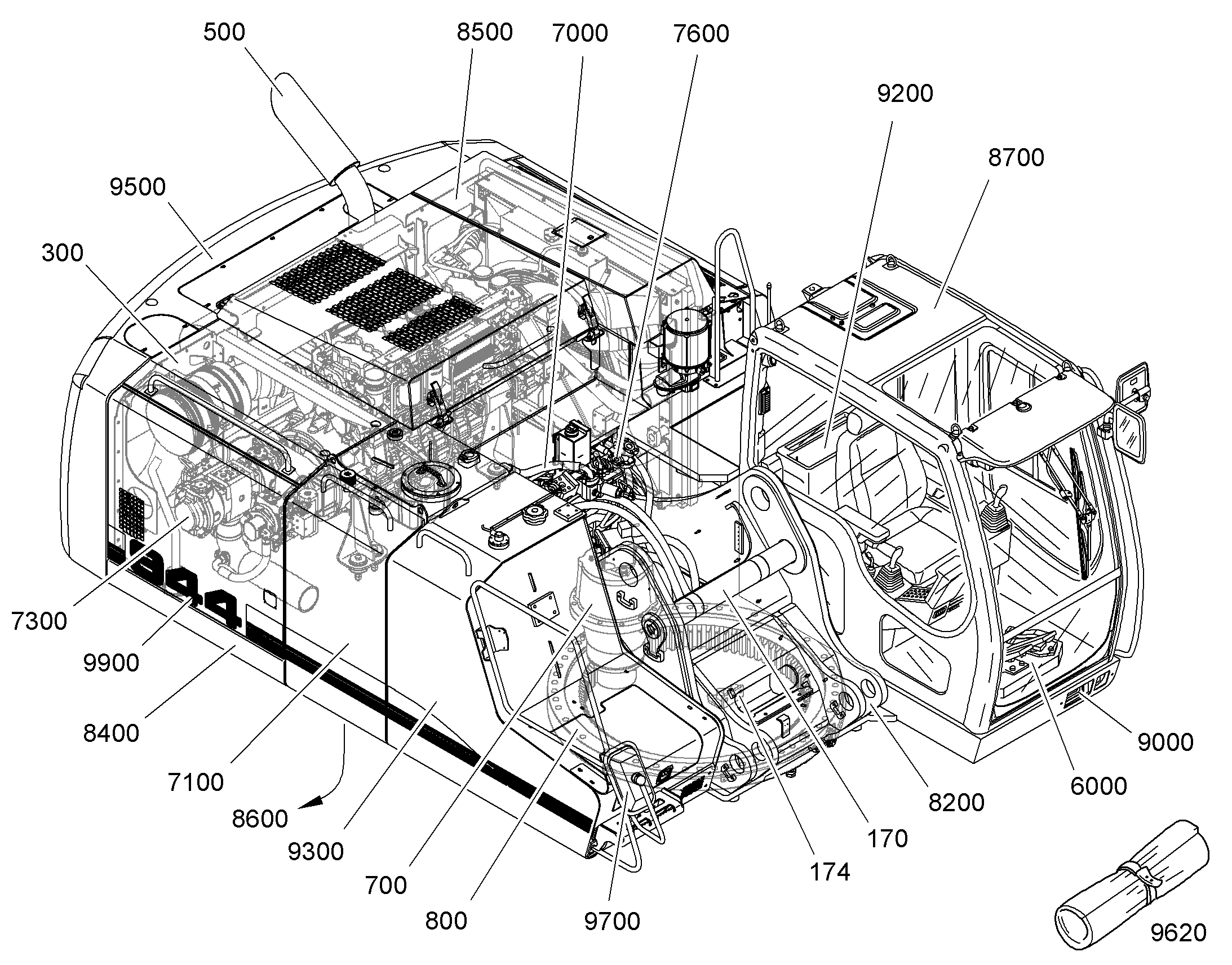 ПОВОРОТНАЯ ПЛАТФОРМА 10853347 LIEBHERR