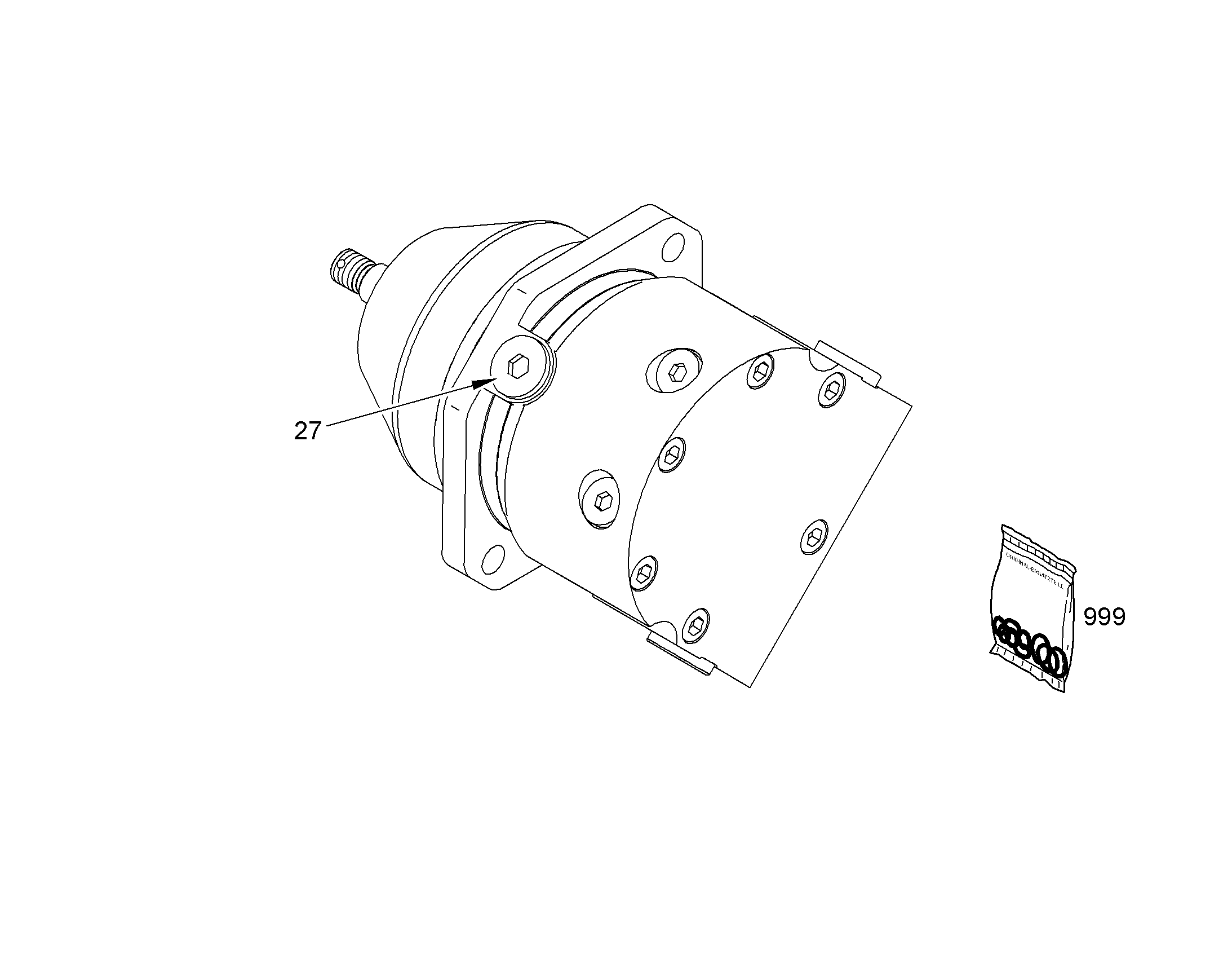 КОМПЛЕКТ УПЛОТНЕНИЙ 11659595 LIEBHERR
