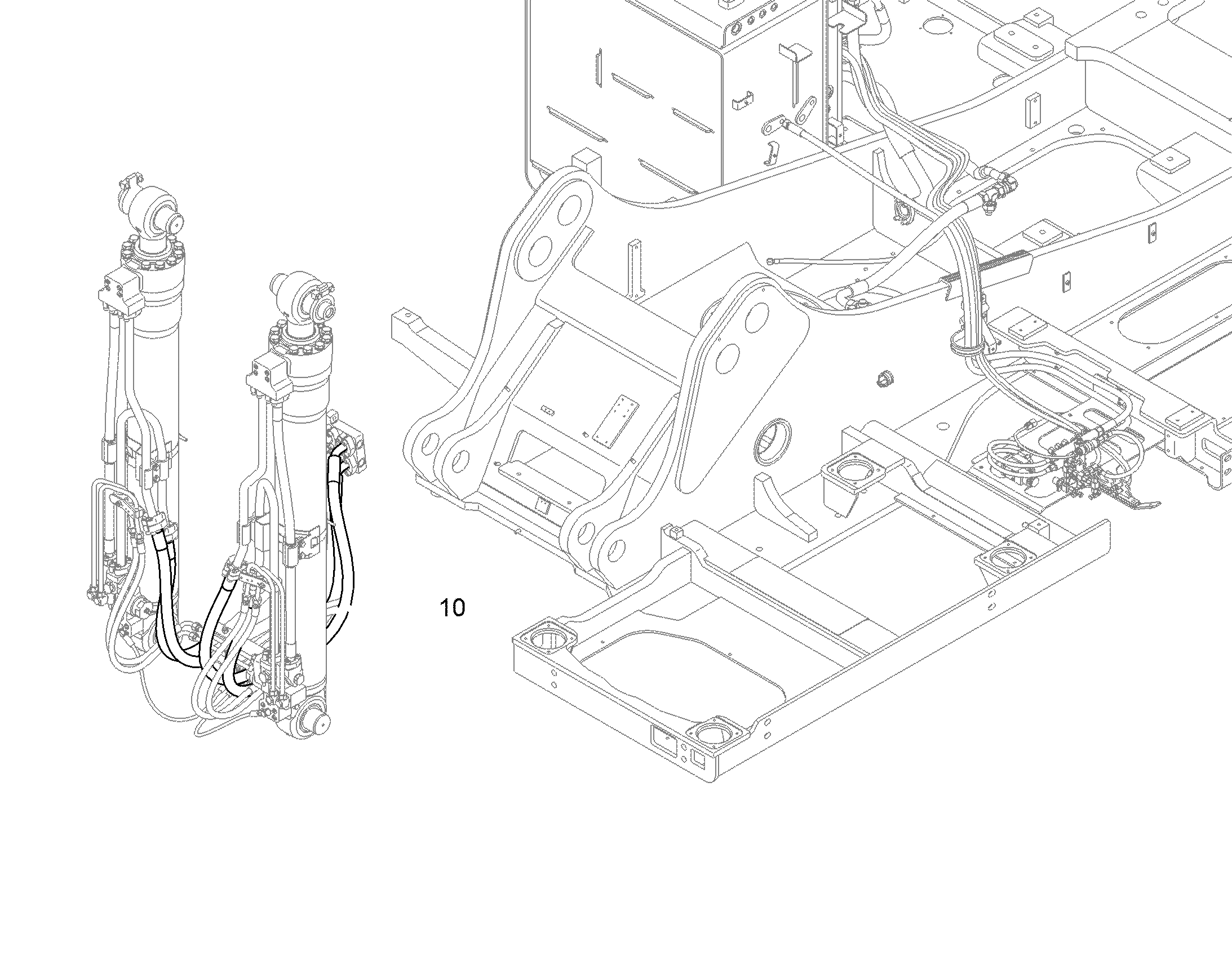 РЕКОНСТР.- ПОДЪЕМ.ЦИЛИНДР 10856791 LIEBHERR