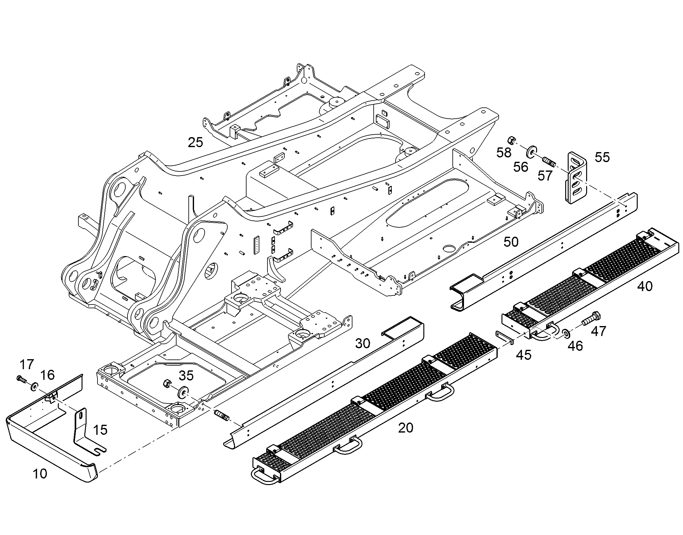 ДЕТАЛИ КРЕПЛЕНИЯ 10858719 LIEBHERR