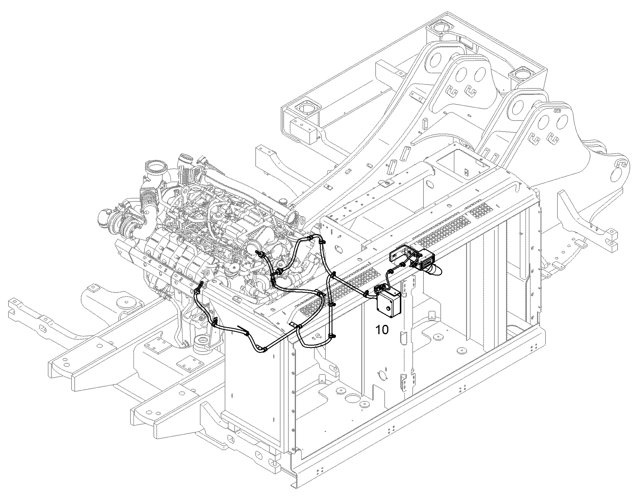 ПОДОГРЕВ ОХРАЖДАЮЩЕЙ ЖИДКОСТИ 240V 10403617 LIEBHERR
