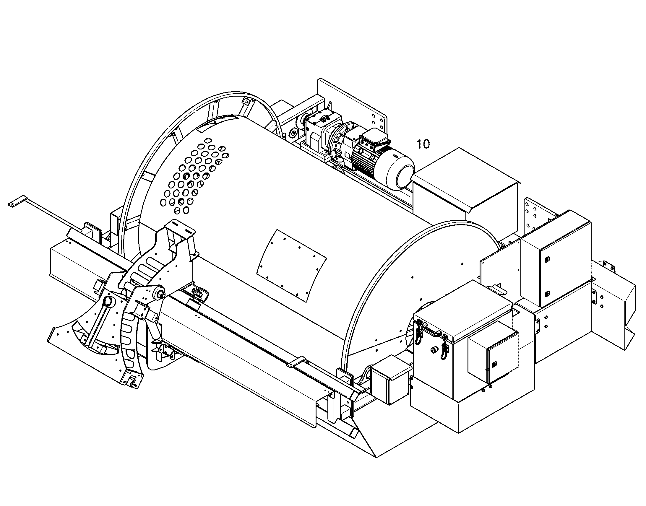 БАРАБАН КАБЕЛЬНЫЙ ДЛЯ 500V 11458073 LIEBHERR