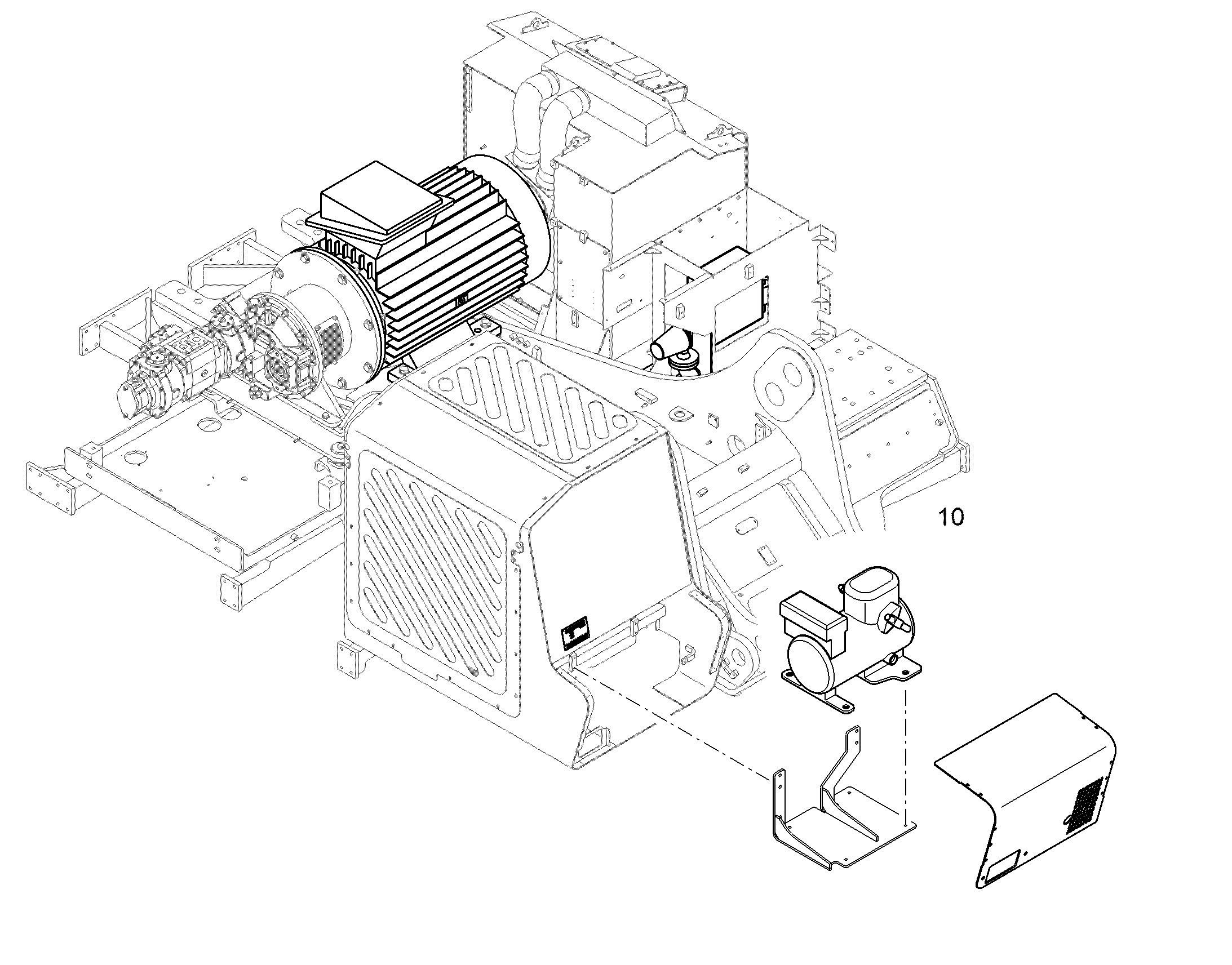 МОНТ.КОМПЛ.ВЫКЛ.МАСЛ.ГИДРОПР. 500V 50HZ 11458025 LIEBHERR