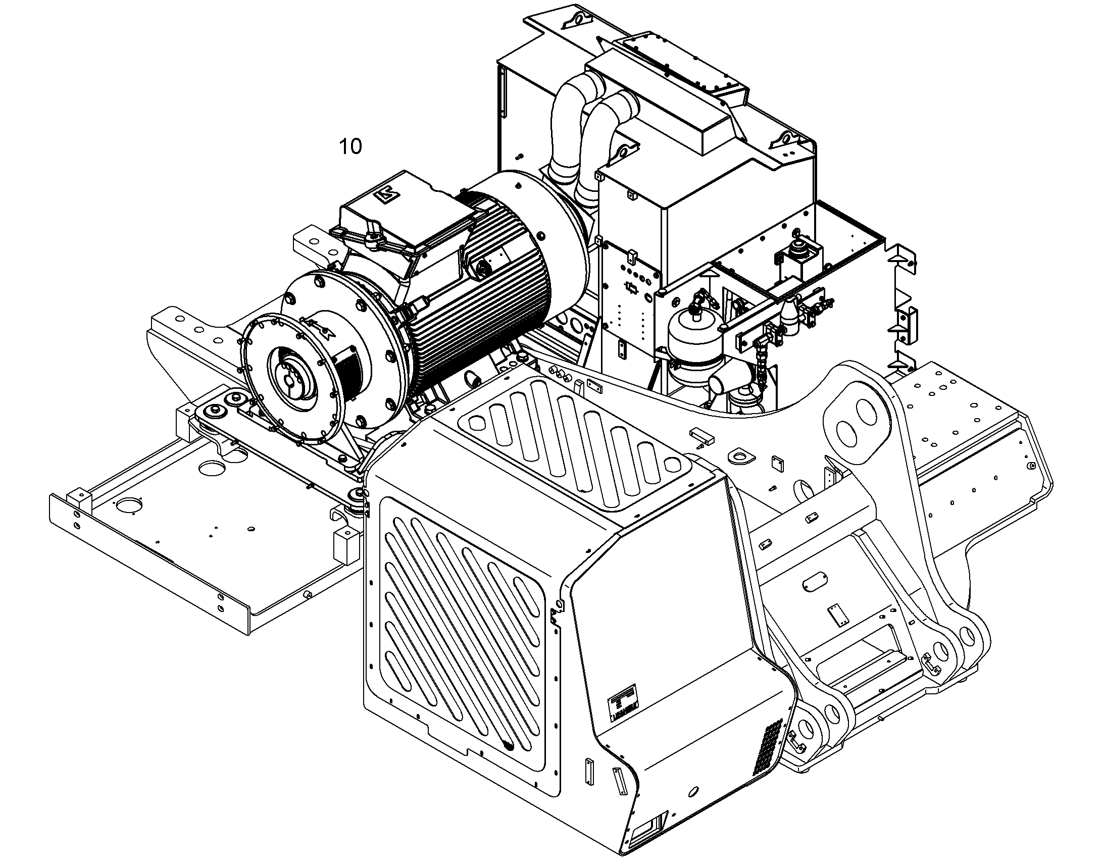 МОНТ.КОМПЛ.ВЫКЛ.МАСЛ.ГИДРОПР. 440V60HZ 10862584 LIEBHERR