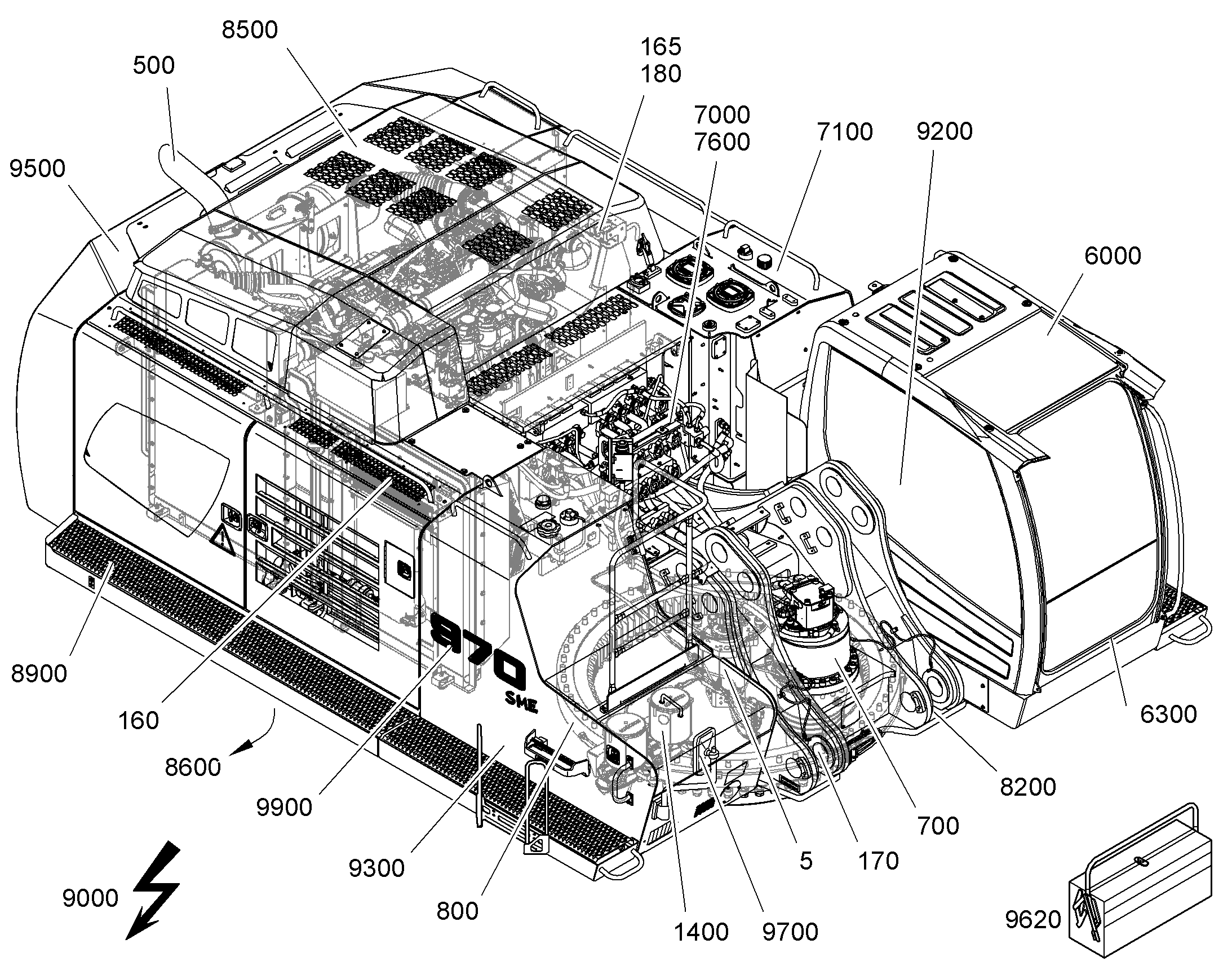 ЭЛЕКТРИЧЕСКАЯ УСТ.ПОВ. ПЛАТФ. 11455458 LIEBHERR