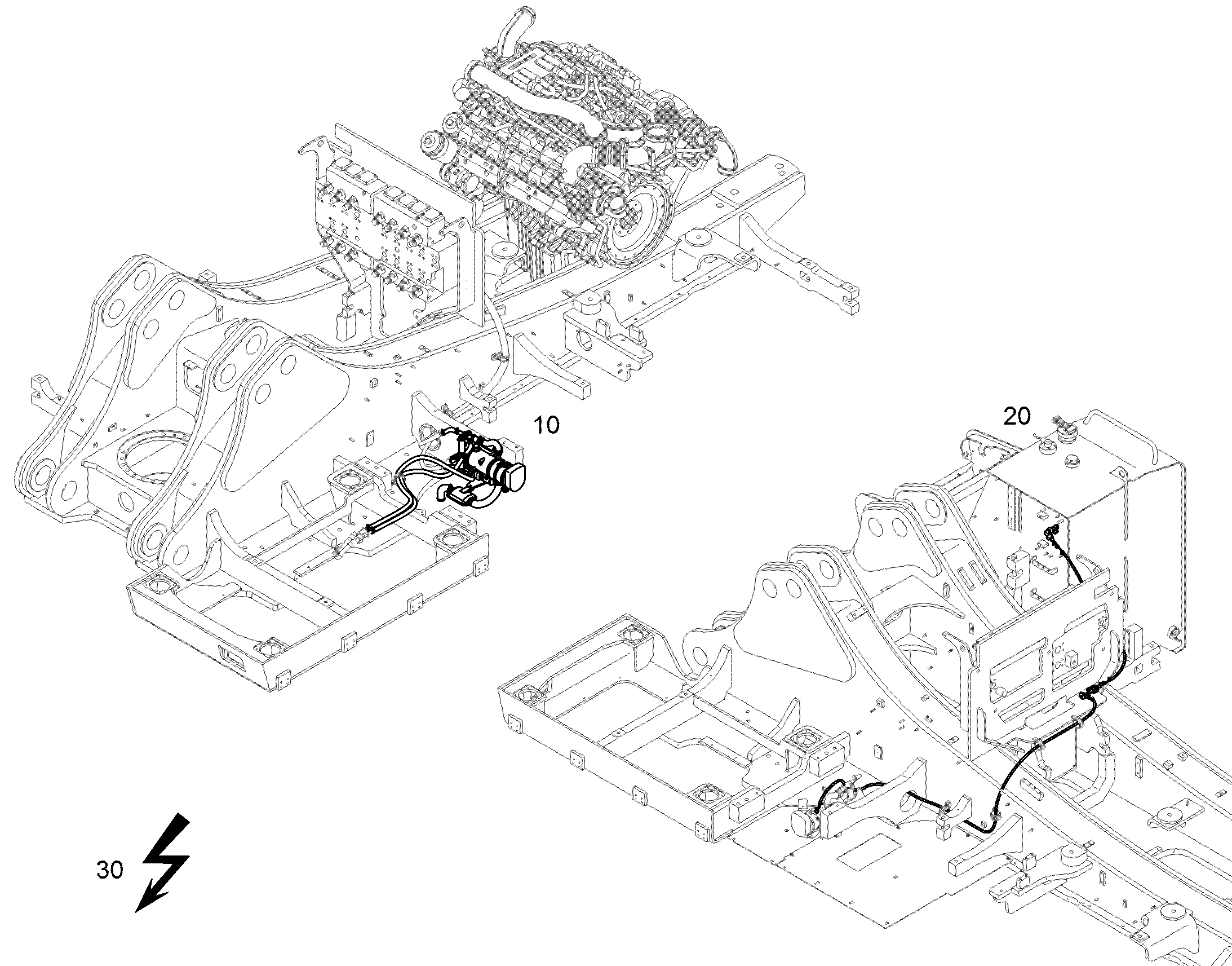 СИСТЕМA ПИТAНИЯ 10854964 LIEBHERR