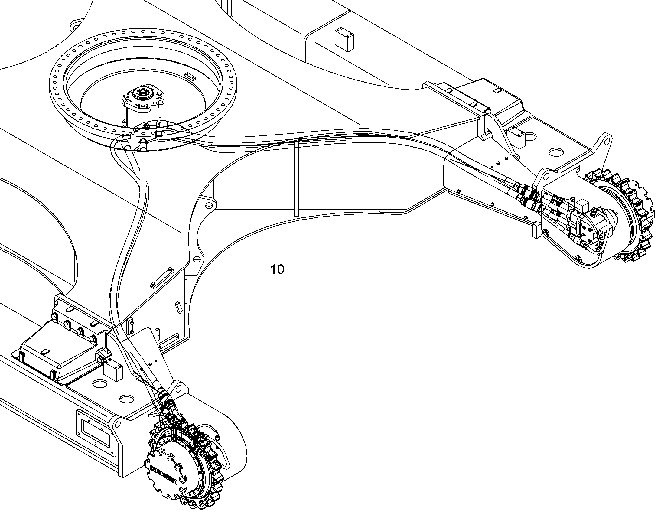 ГИДРАВЛИЧЕСКАЯ СИСТЕМА 11458146 LIEBHERR