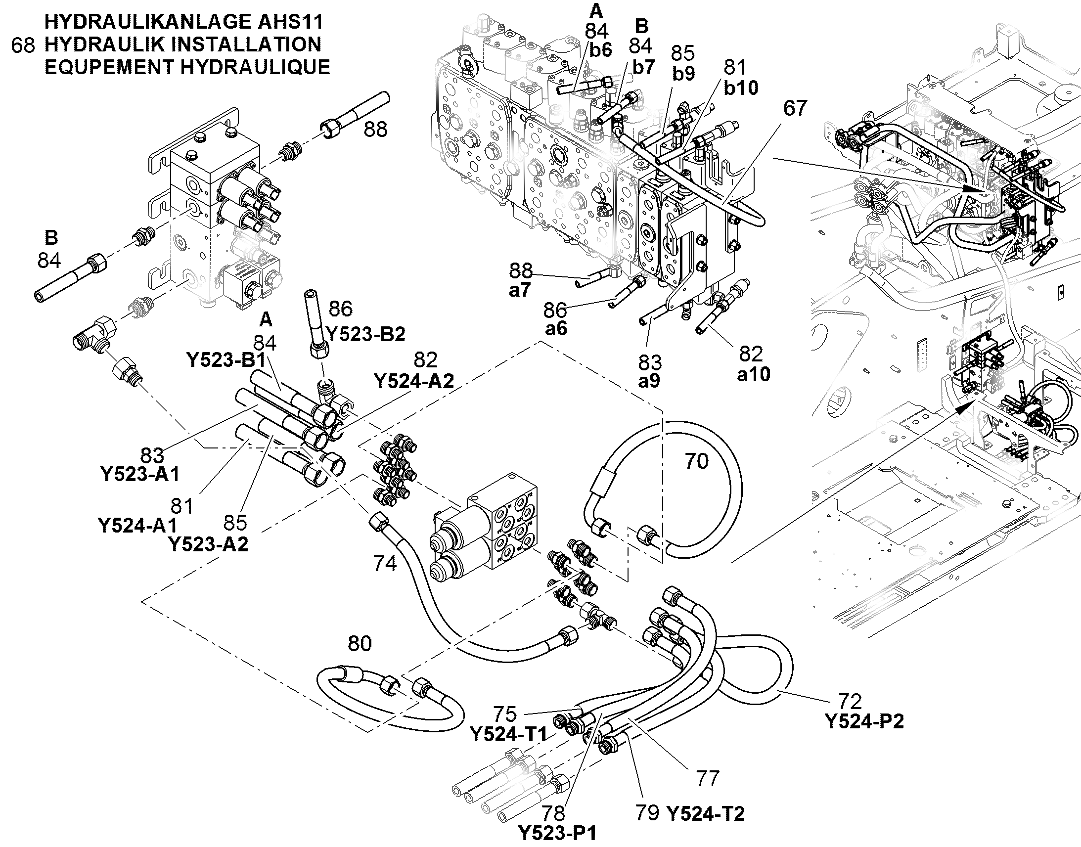 ШЛАНГ 10X350 10018585 LIEBHERR