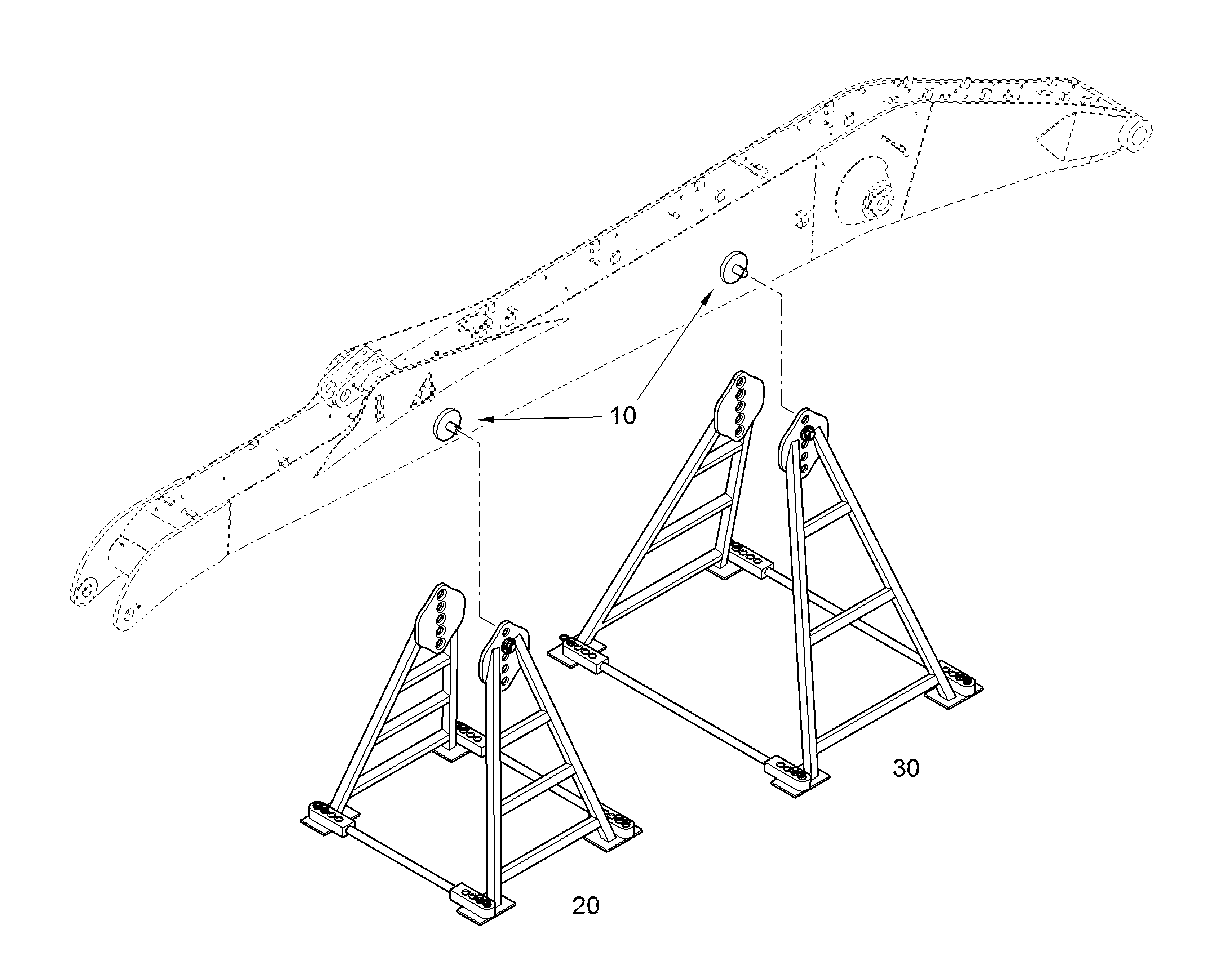 ПОДСТАВКА 10077930 LIEBHERR