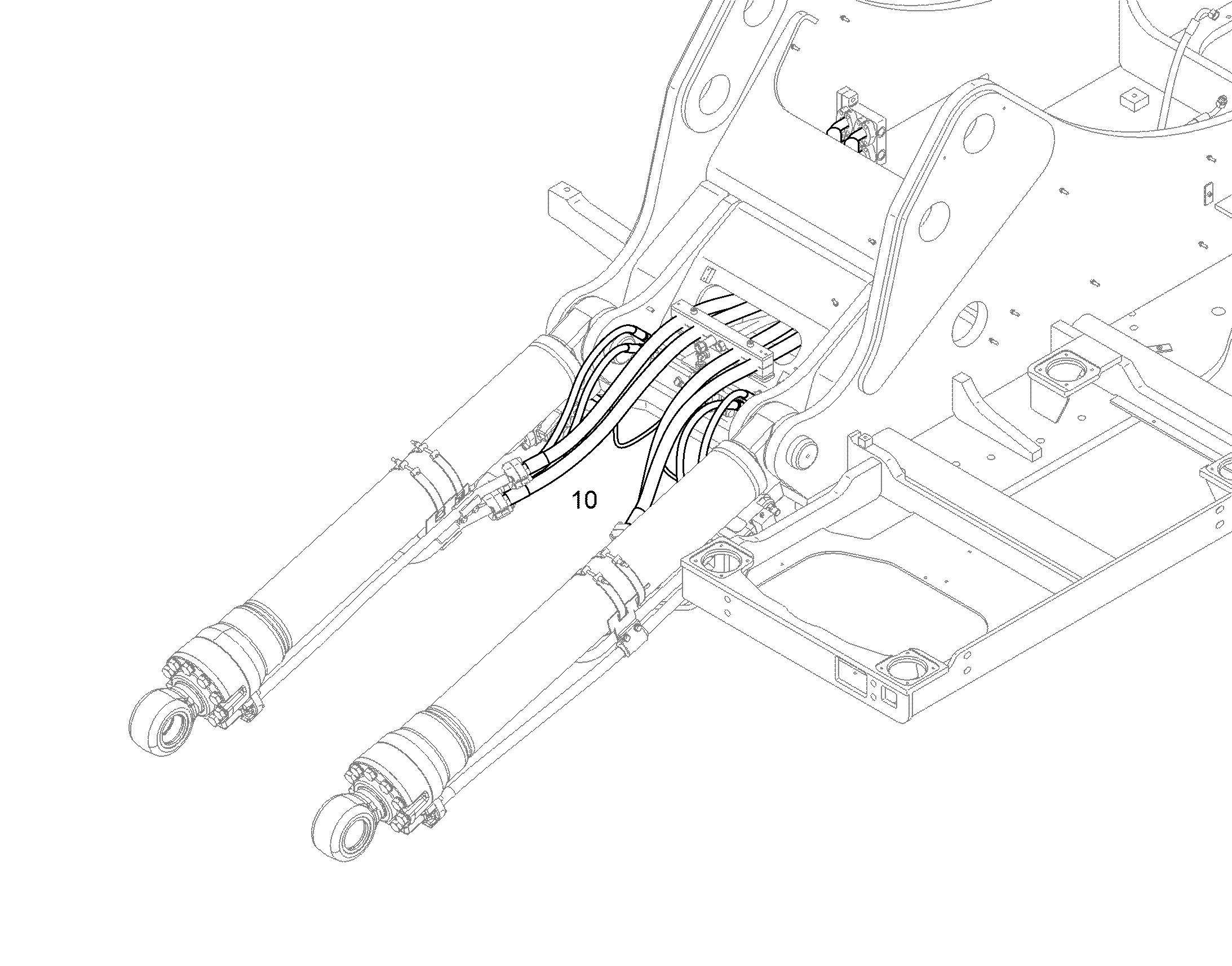 РЕКОНСТР.- ПОДЪЕМ.ЦИЛИНДР 10856590 LIEBHERR