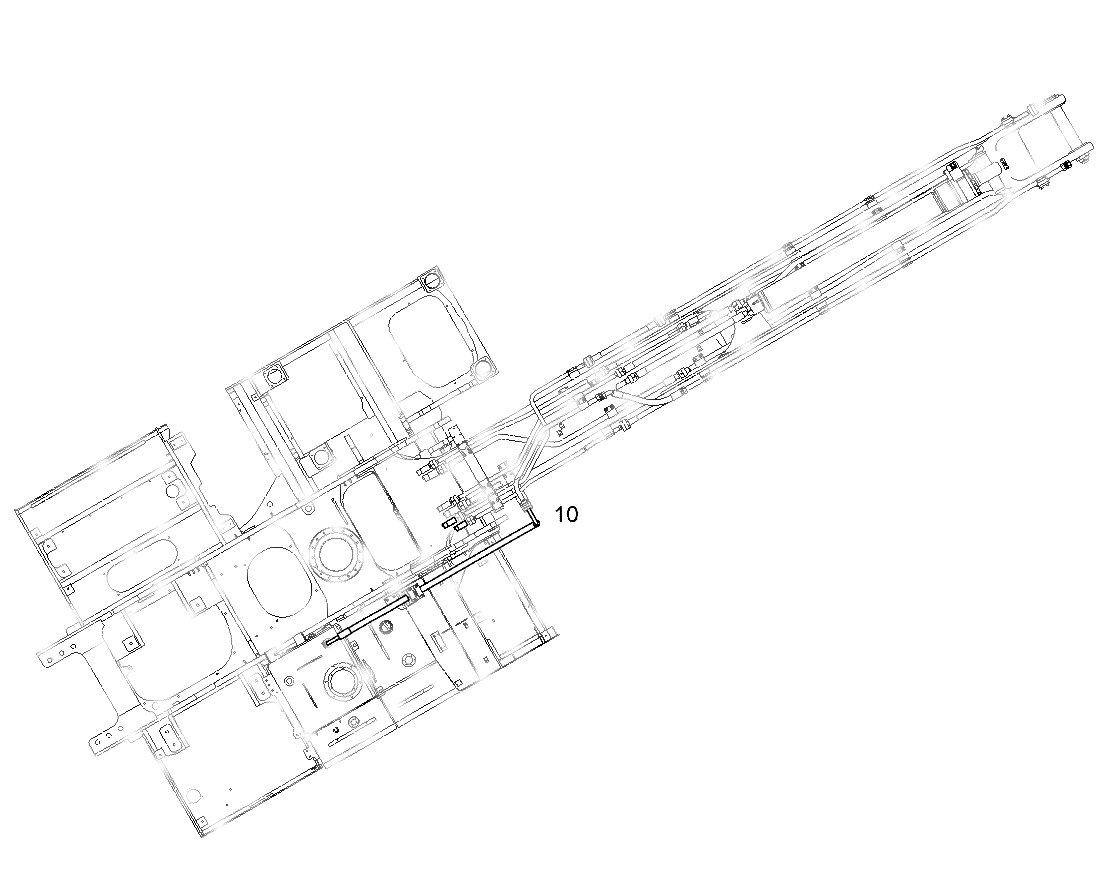 РЕКОНСТР.- ОДНОКОРП.СТРЕЛА 10856602 LIEBHERR