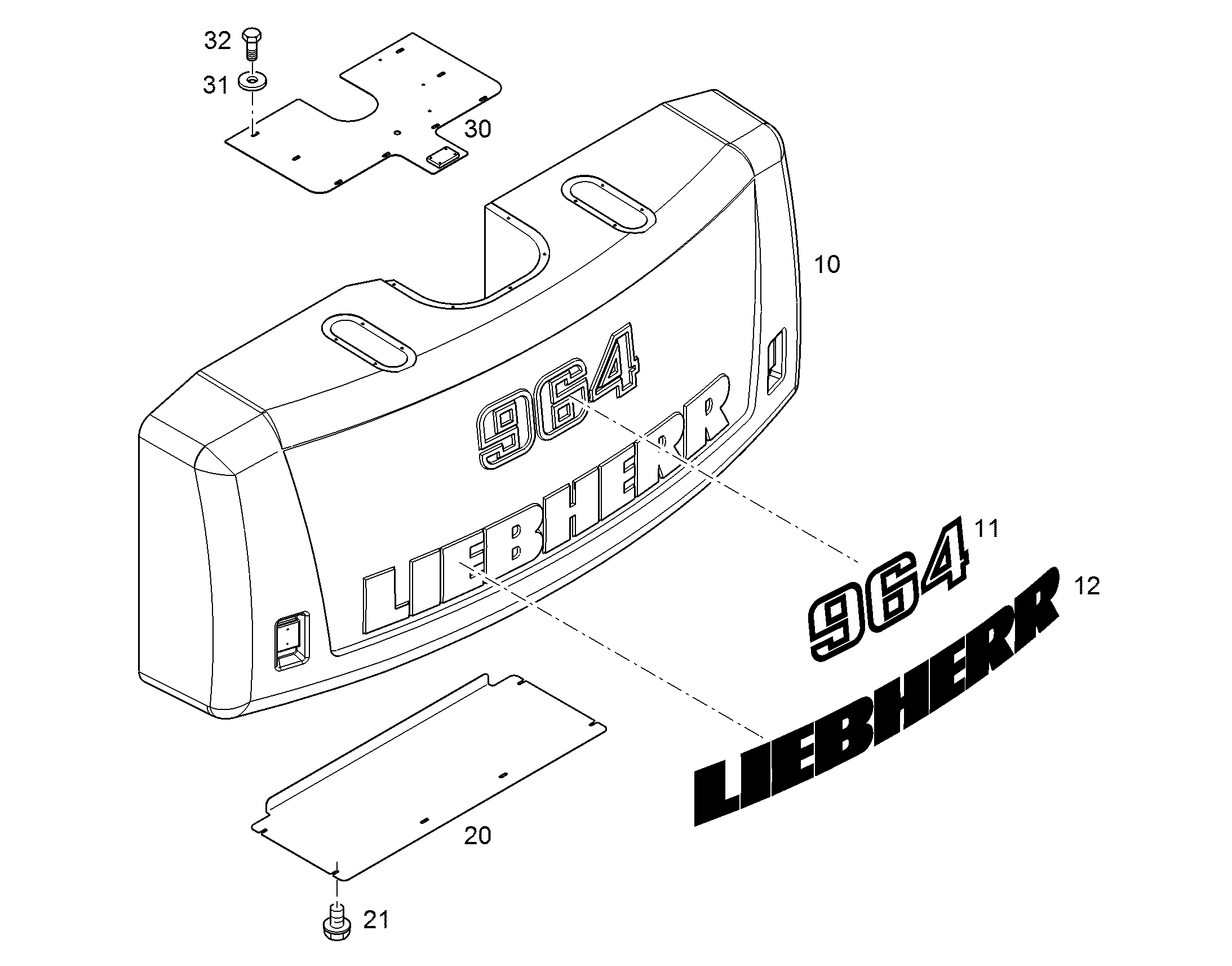 ЛИСТ 10059995 LIEBHERR