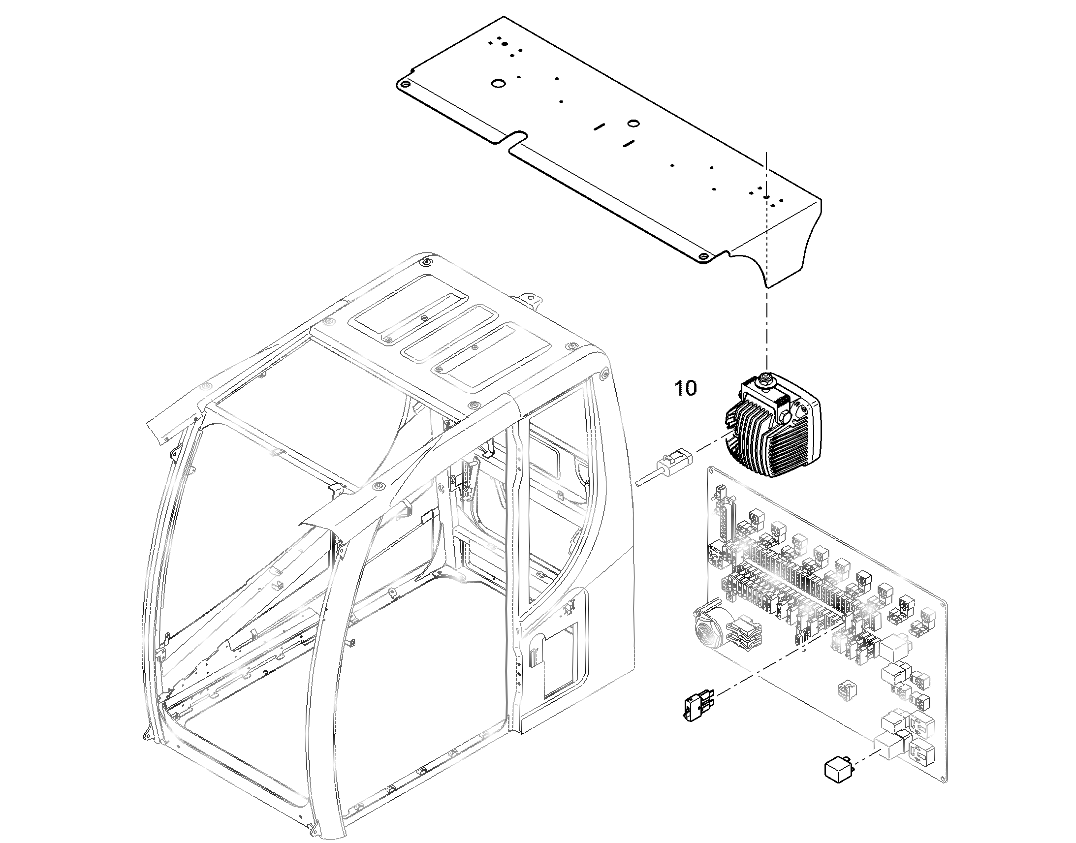 ПРОЖЕКТОР ДОПОЛНИТЕЛЬНЫЙ LED 94066072 LIEBHERR