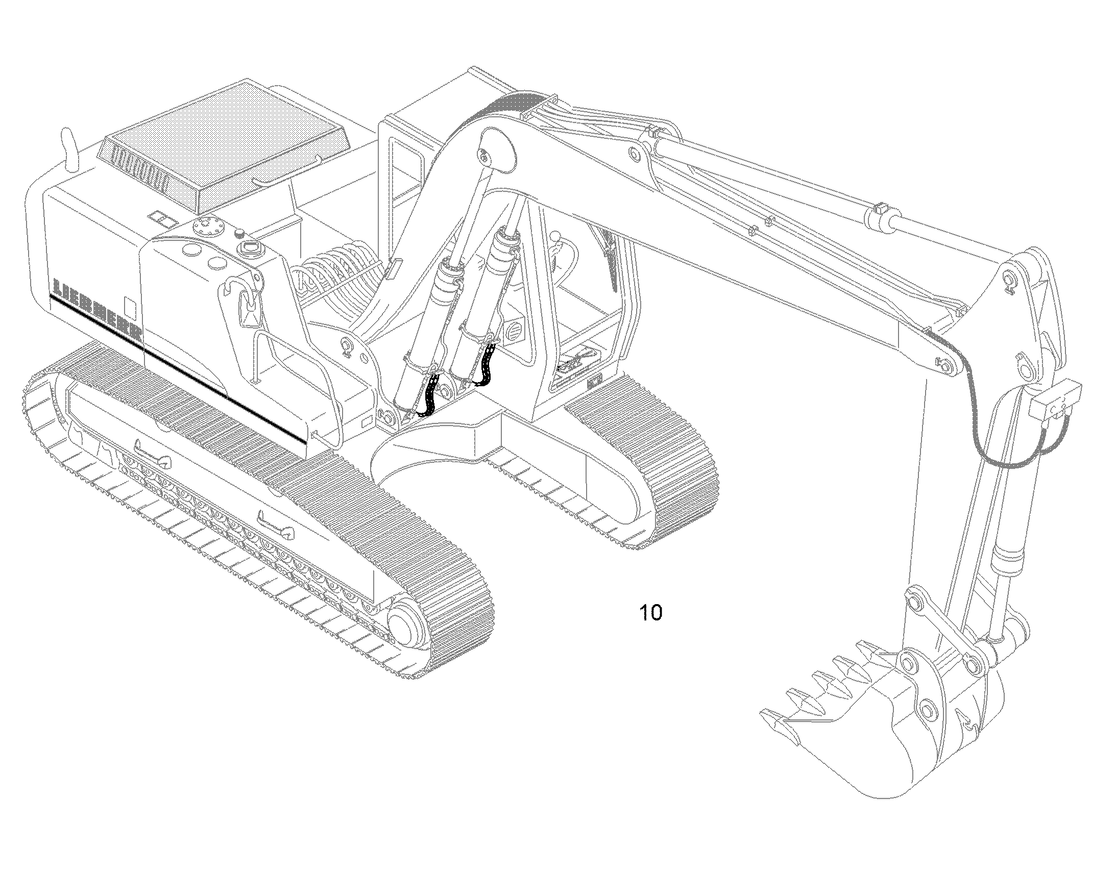 РЕКОНСТР.- ПОДЪЕМ.ЦИЛИНДР 10856811 LIEBHERR