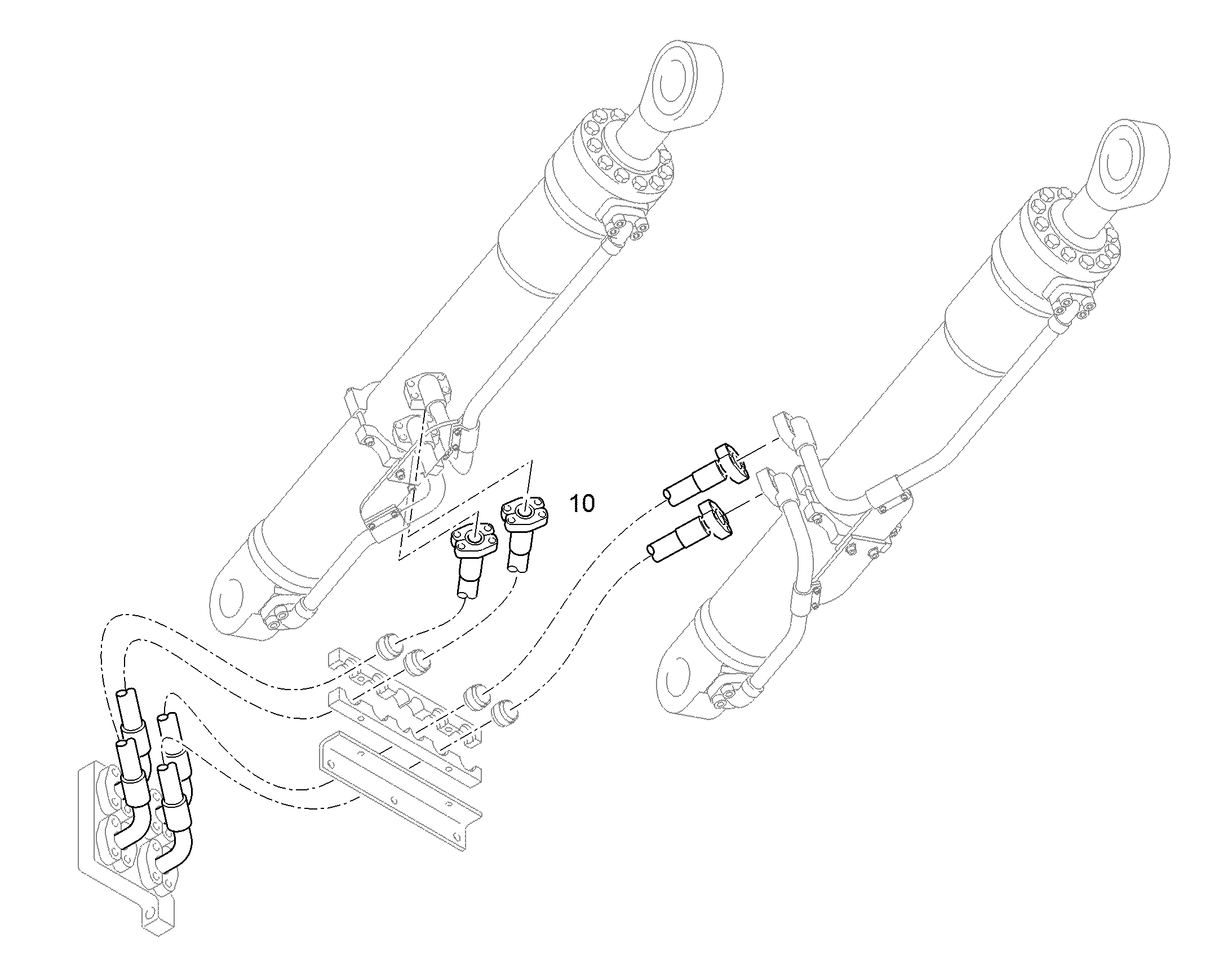 РЕКОНСТР.- ПОДЪЕМ.ЦИЛИНДР 10856619 LIEBHERR