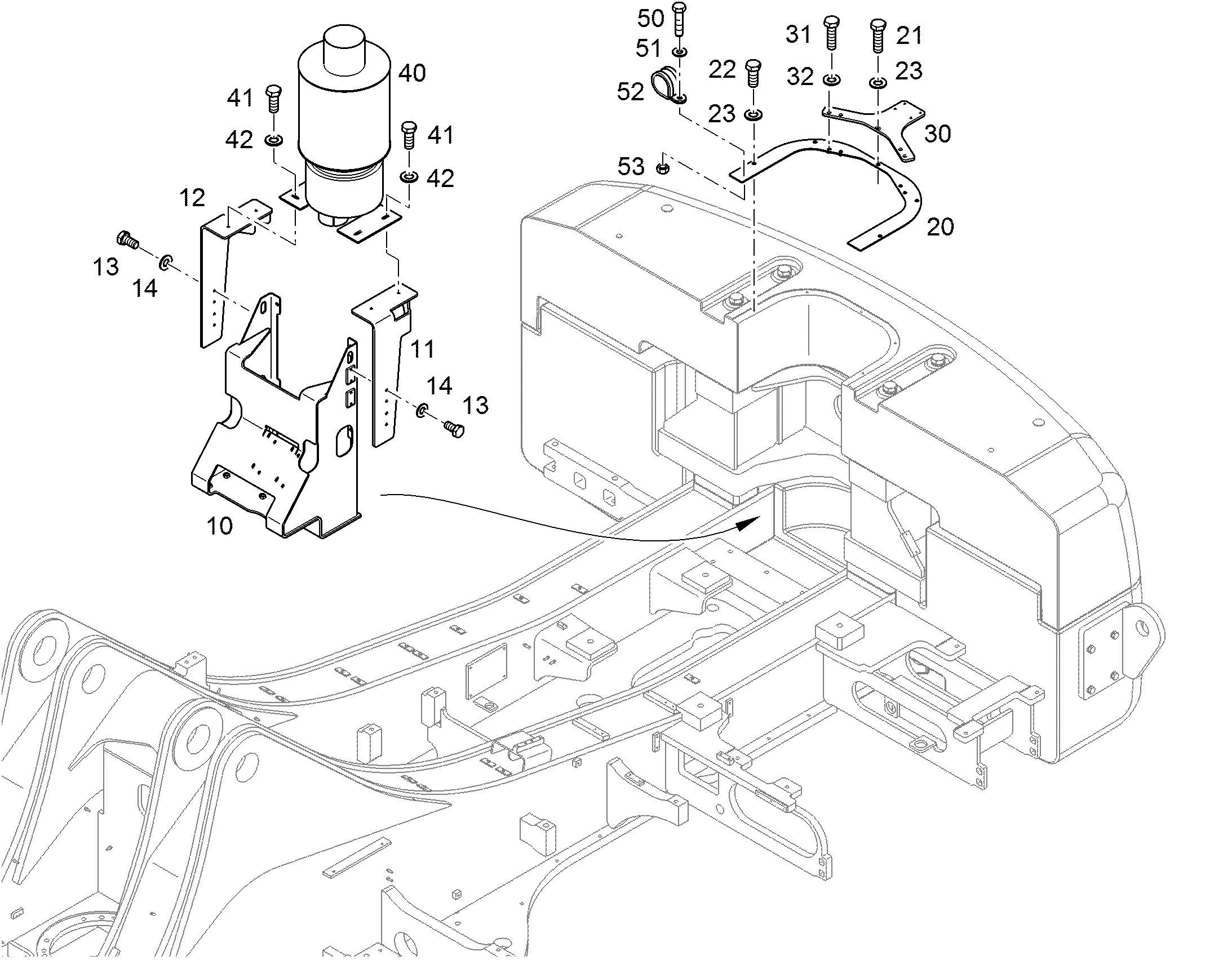 ИСКРОУЛОВИТЕЛЬ 11493925 LIEBHERR