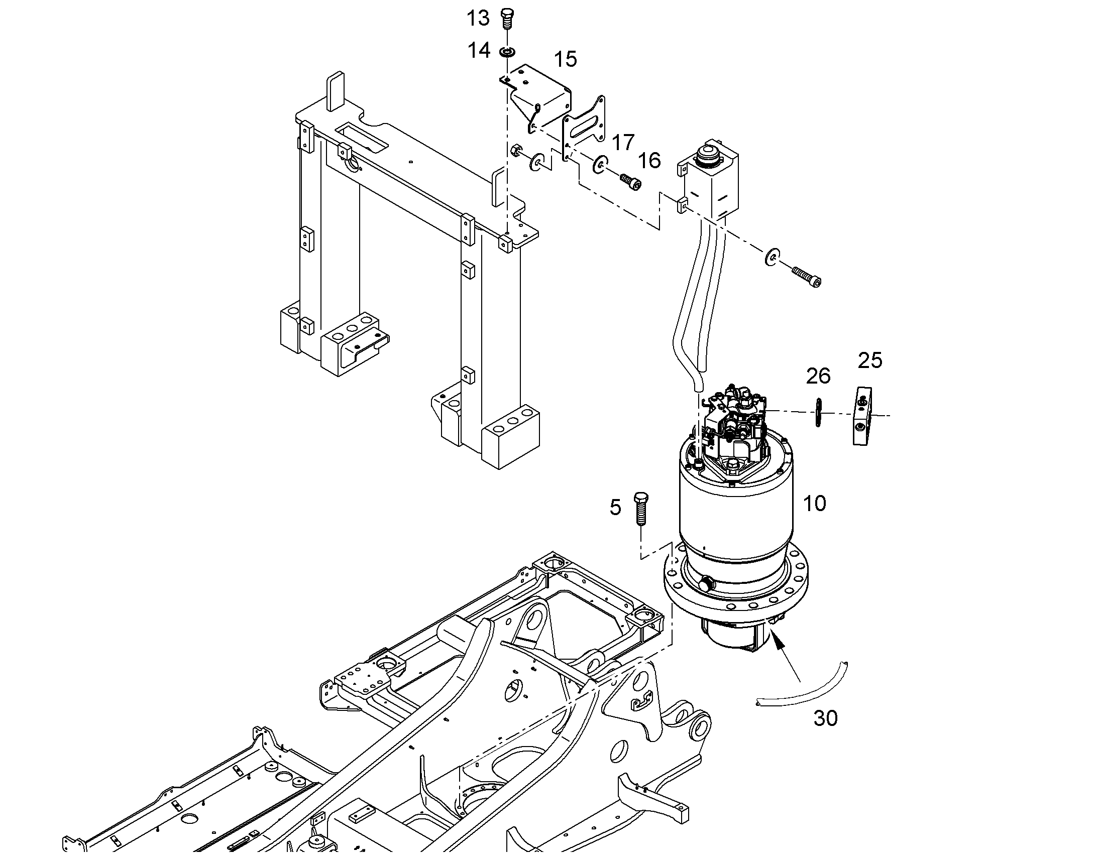 ШНУР УПЛОТНИТЕЛЬНЫЙ 10215888 LIEBHERR