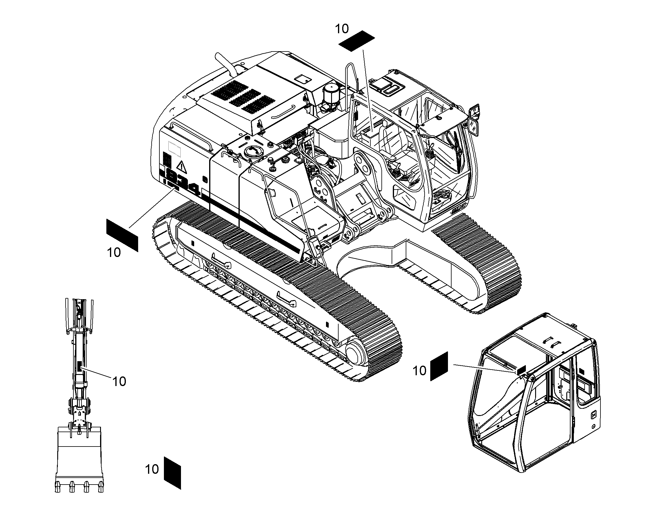 ТАБЛИЧКИ 11451213 LIEBHERR
