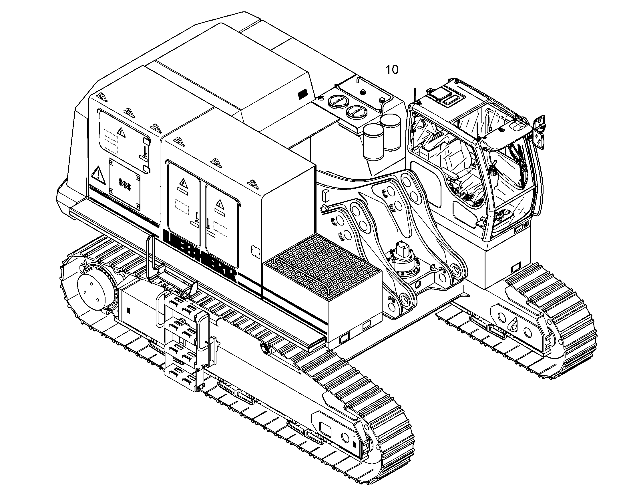 ДОПОЛНЕНИЕ-ДЛЯ ОХЛАЖДЕНИЯ 10864064 LIEBHERR