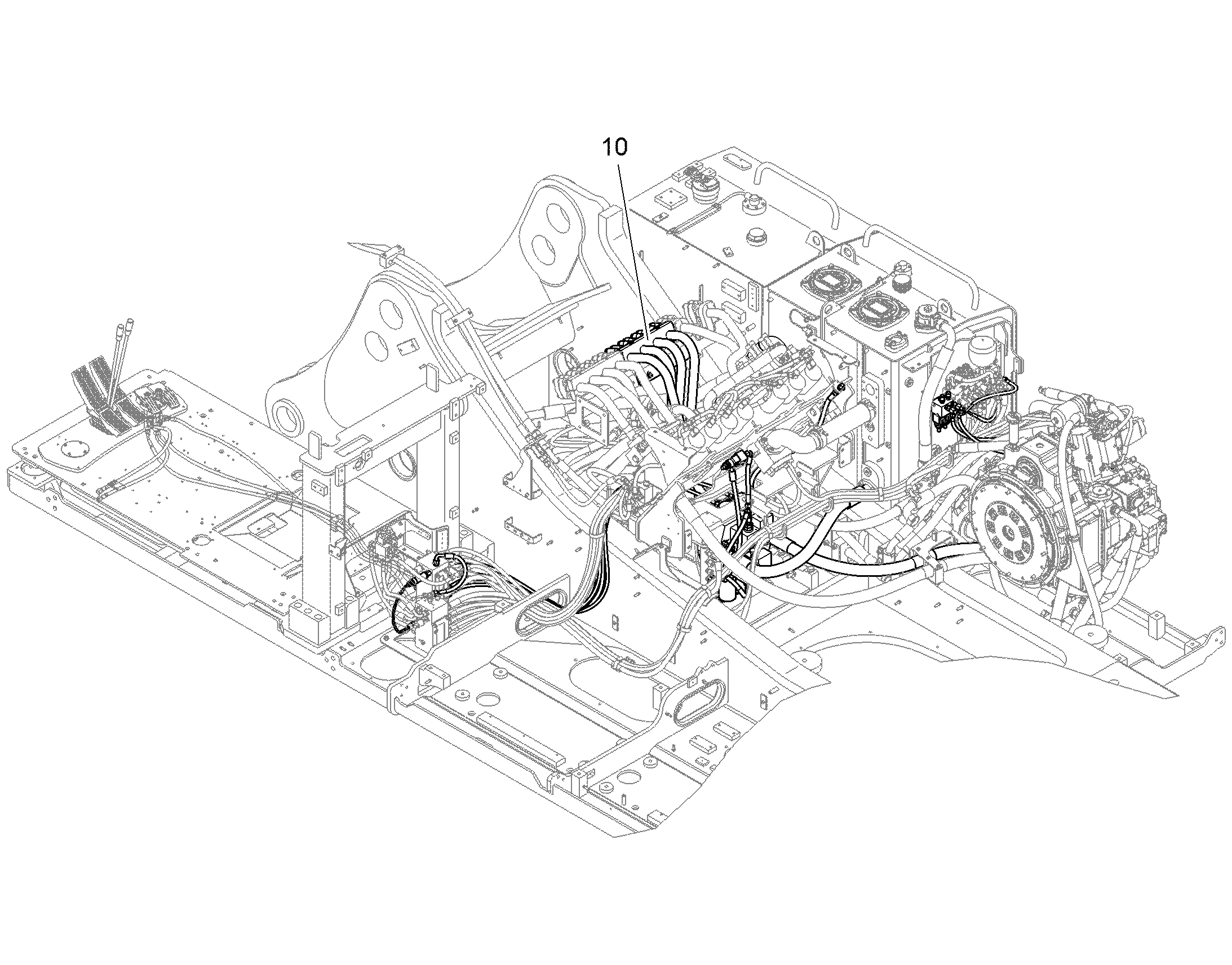 ДОПОЛНЕНИЕ-В ШАССИ AHS 12 10861676 LIEBHERR