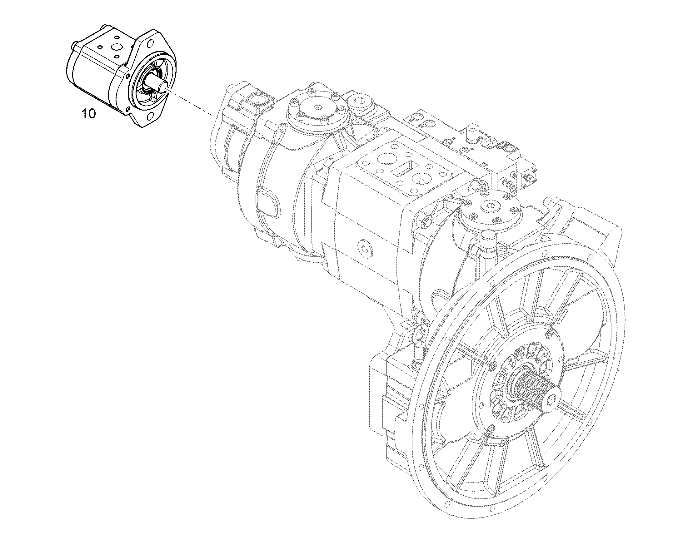 НАСОС ШЕСТЕРЕННЫЙ 11006234 LIEBHERR
