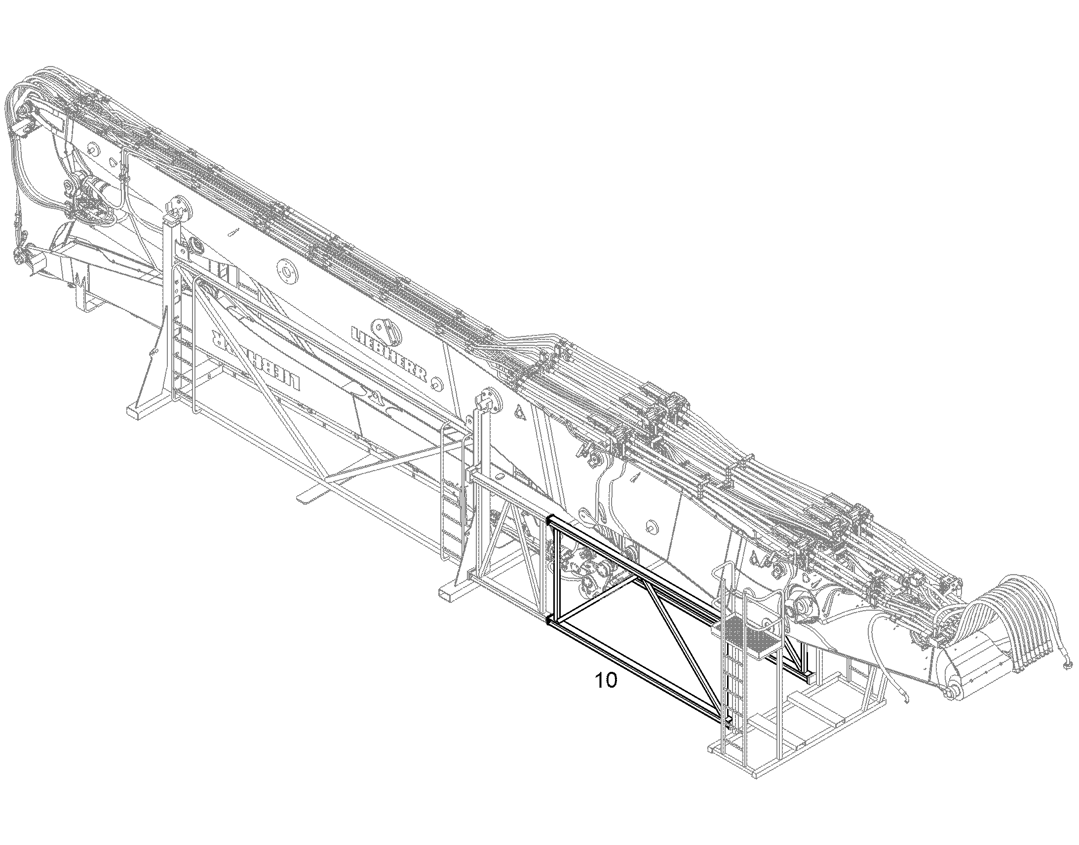 УДЛИНЕНИЕ 11457480 LIEBHERR