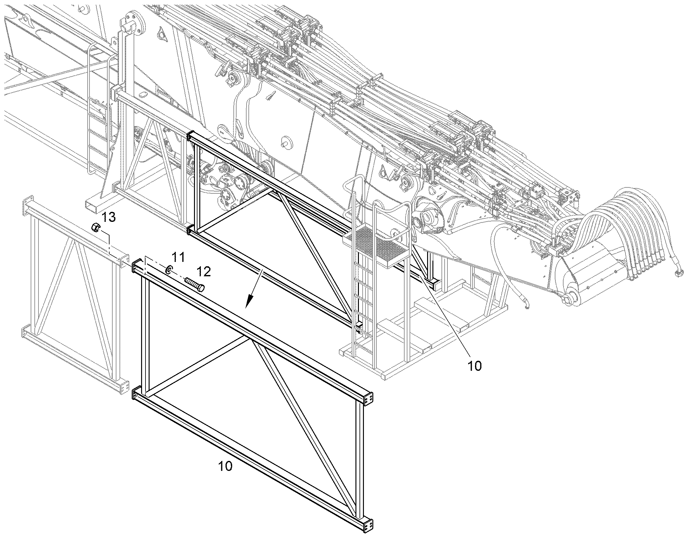 УДЛИНЕНИЕ 11457481 LIEBHERR