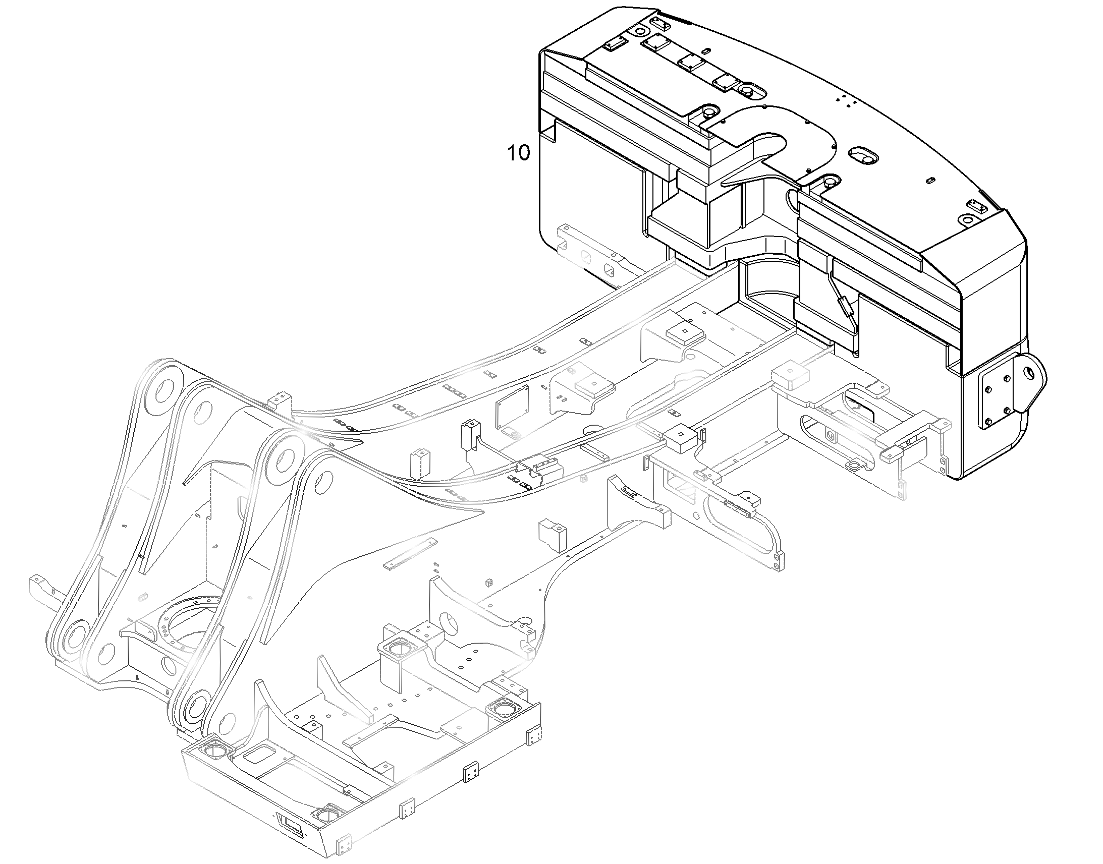 БАЛЛАСТНЫЙ ГРУЗ, УЗЕЛ 11455798 LIEBHERR