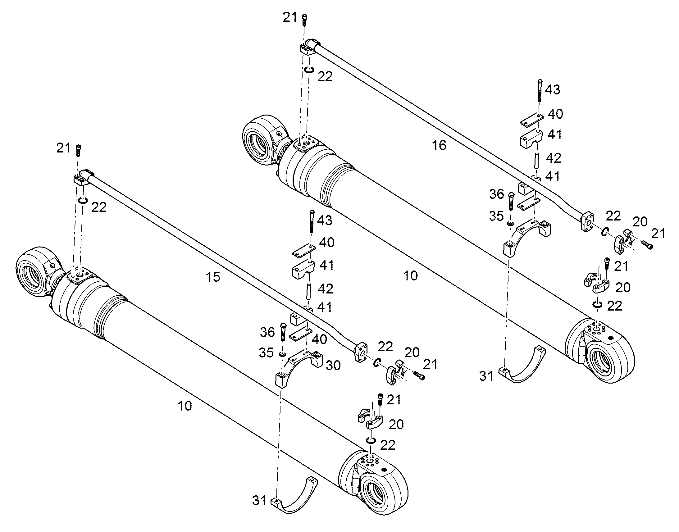 ПОЛУХОМУТИК d=223 9874526 LIEBHERR