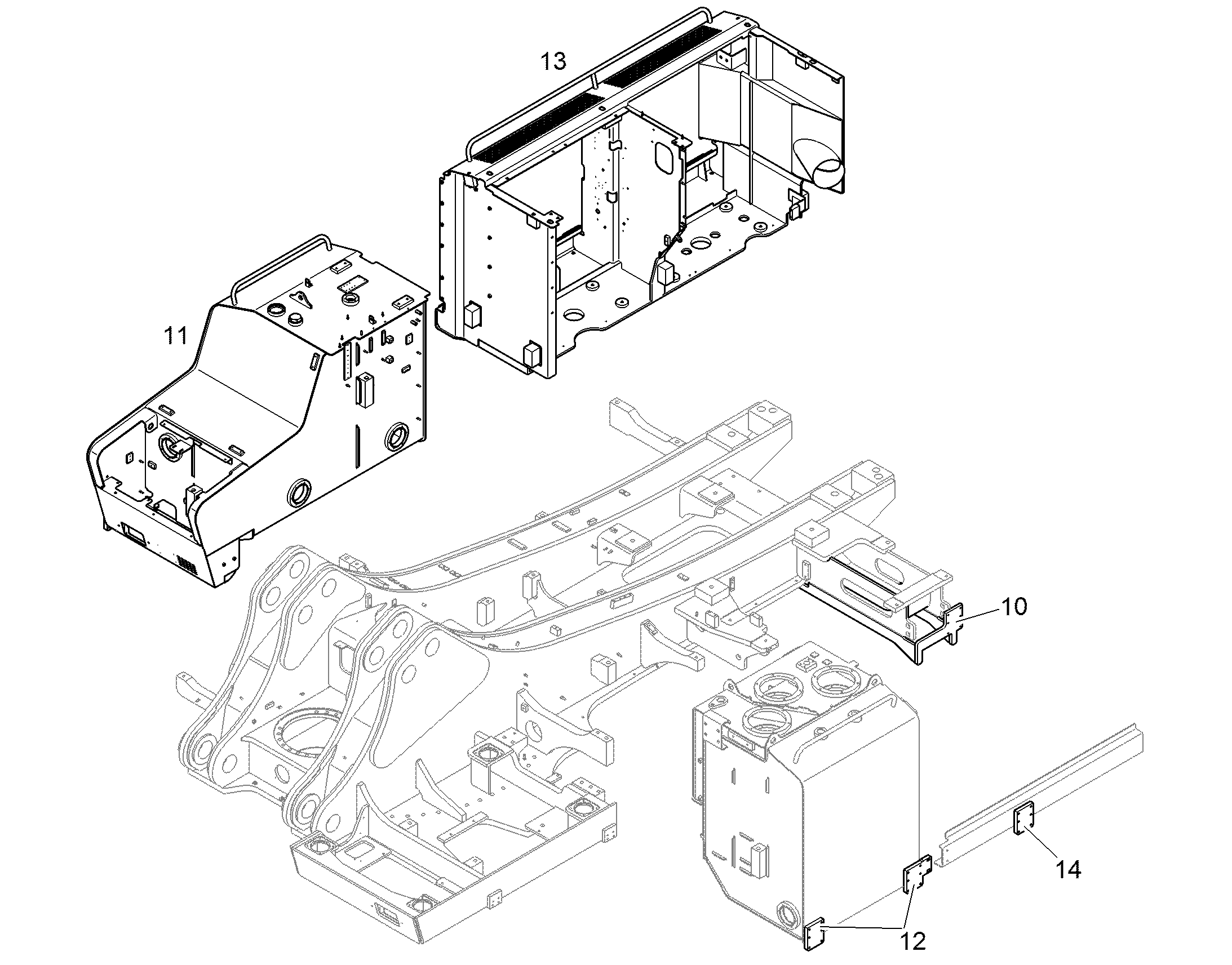 ПЕРЕОБОРУД. ПОВОР. ПЛАТФОРМЫ 11452191 LIEBHERR