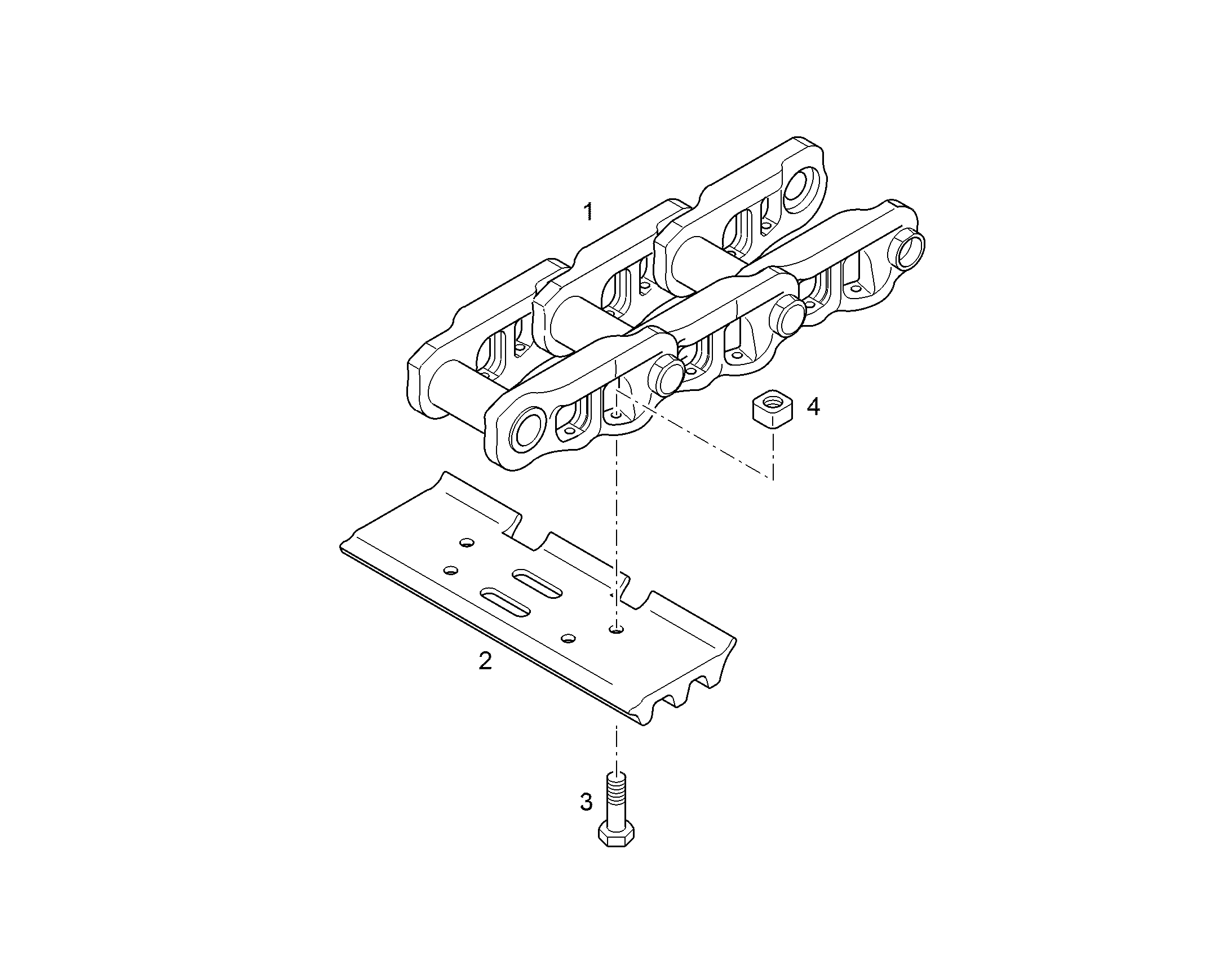 ГУСЕНИЧНАЯ ЦЕПЬ 11657644 LIEBHERR