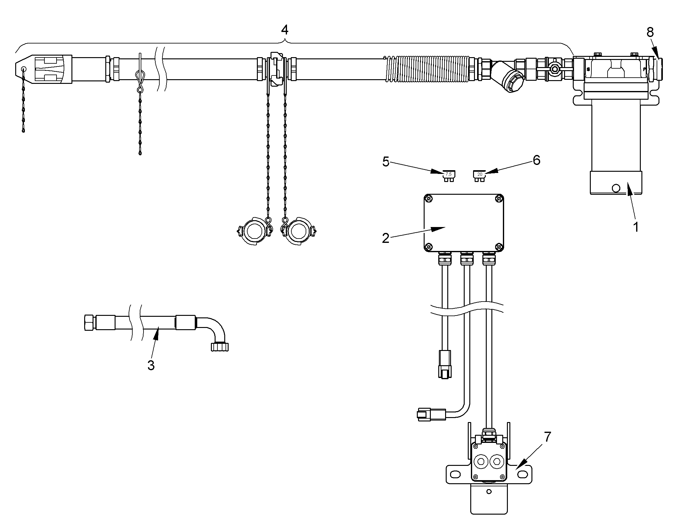 КРЕПЕЖ 10018856 LIEBHERR