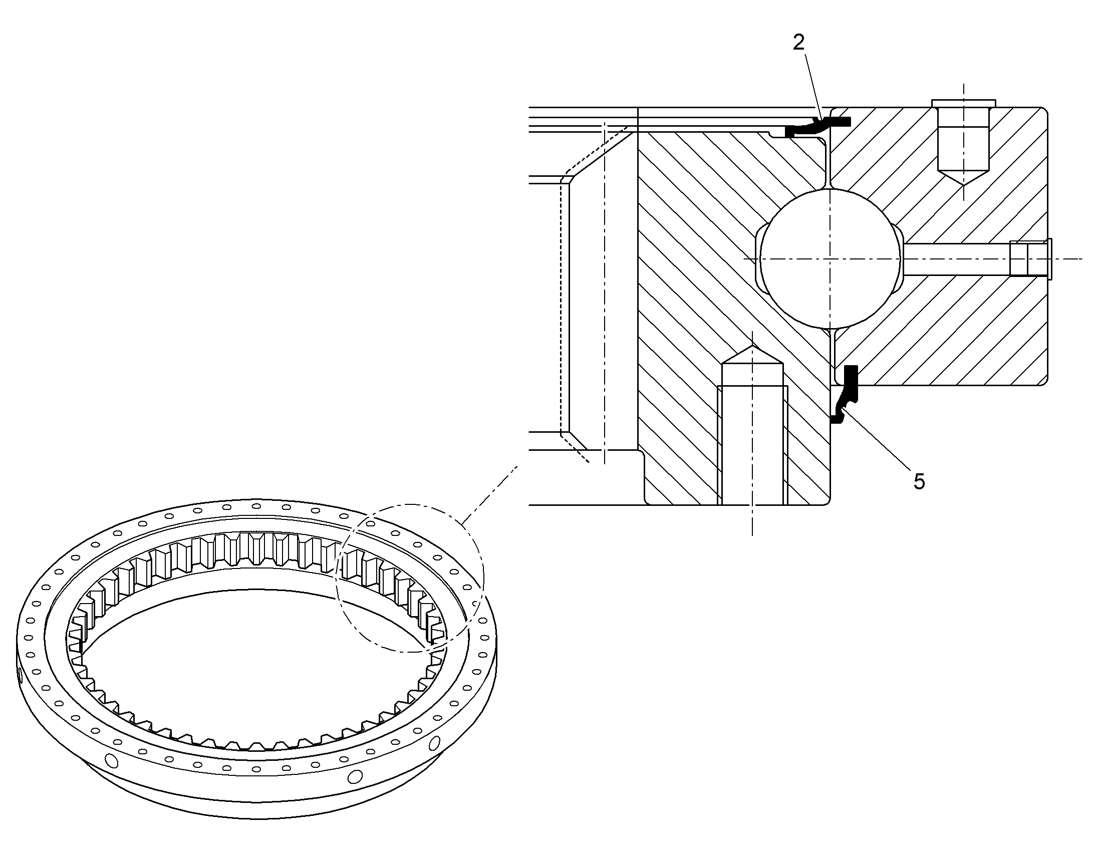 ПРОФИЛЬ УПЛОТНИТЕЛЬНЫЙ 11823145 LIEBHERR