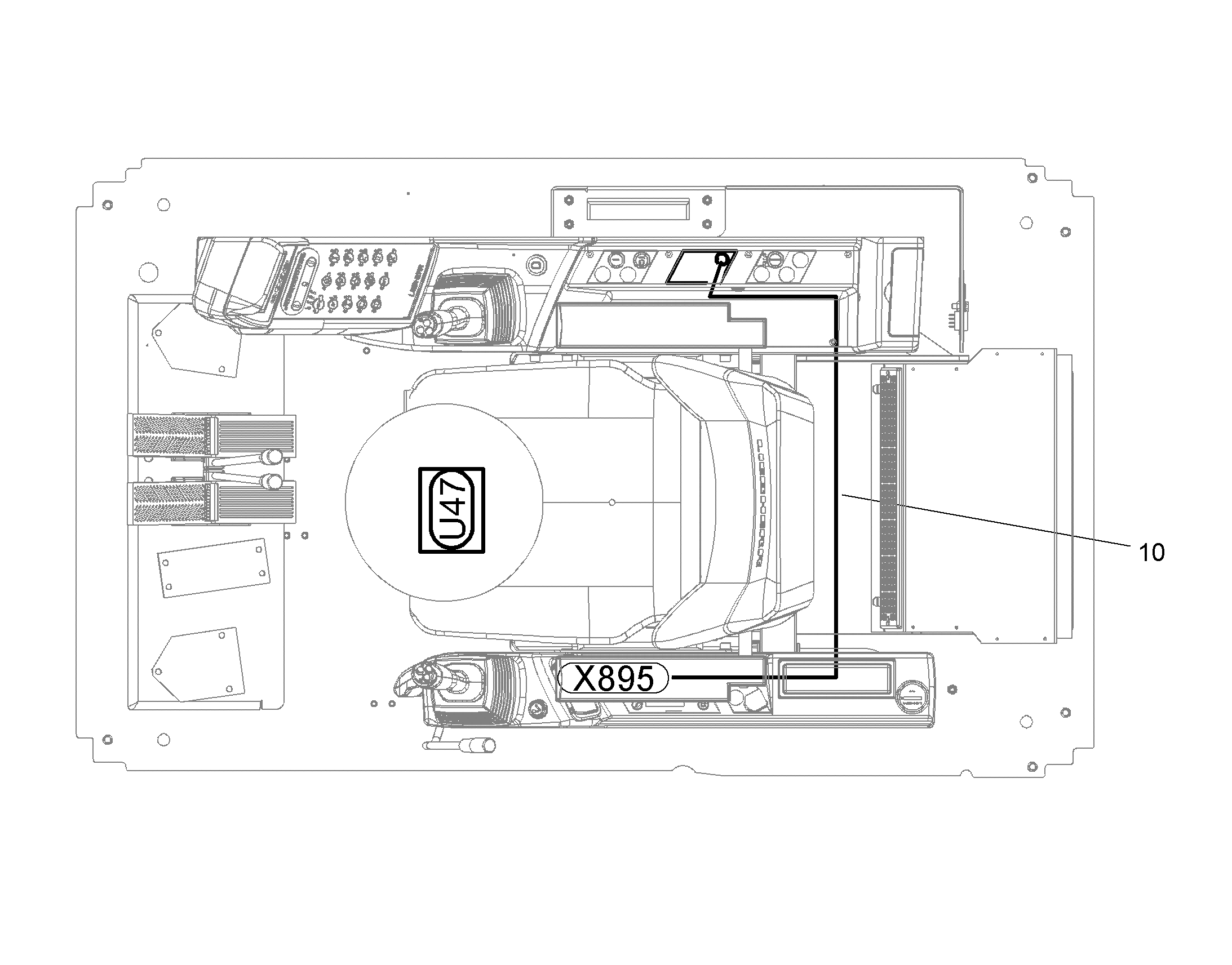ПЕРЕКЛЮЧЕНИЕ УПРАВЛЕНИЕ AHS 11451299 LIEBHERR