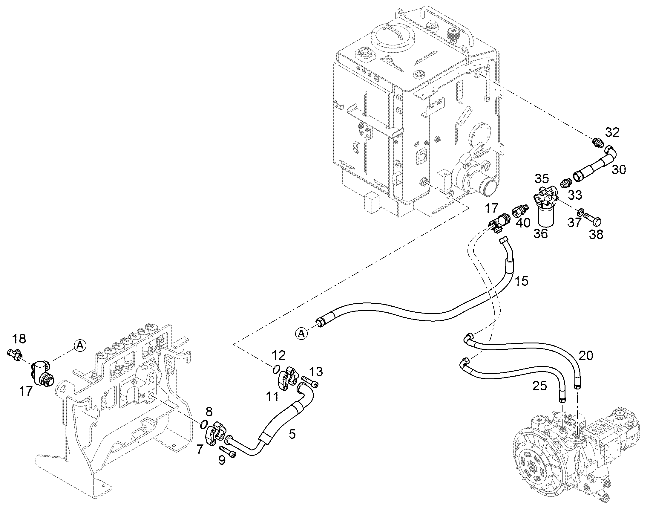 ФИЛЬТРУЮЩИЙ ЭЛЕМЕНТ 60µm 10115197 LIEBHERR