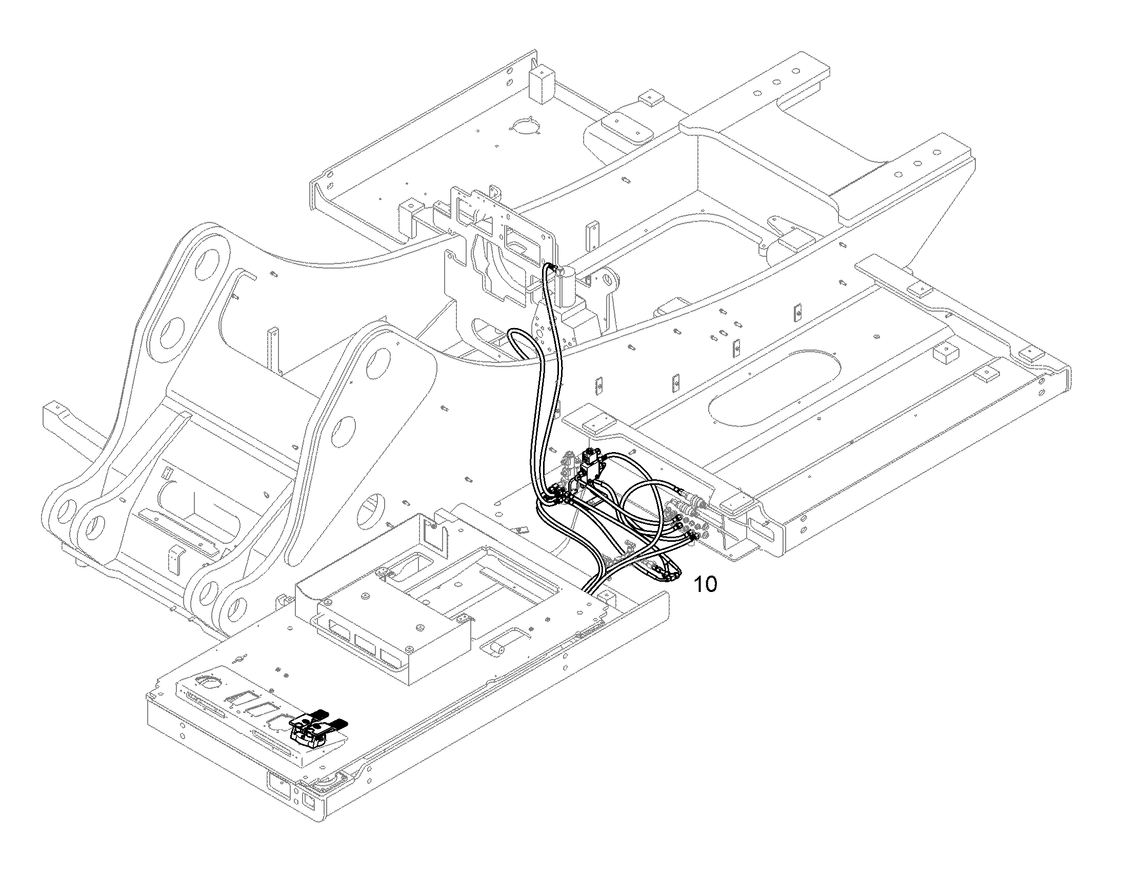 ПЕРЕКЛЮЧЕНИЕ УПРАВЛЕНИЕ 10842648 LIEBHERR