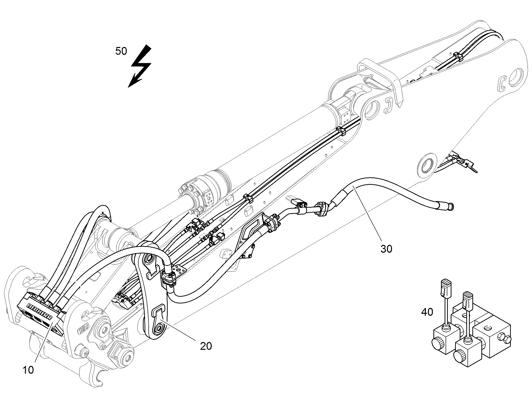 ЭЛЕМЕНТЫ МОНТАЖНЫЕ 10403103 LIEBHERR