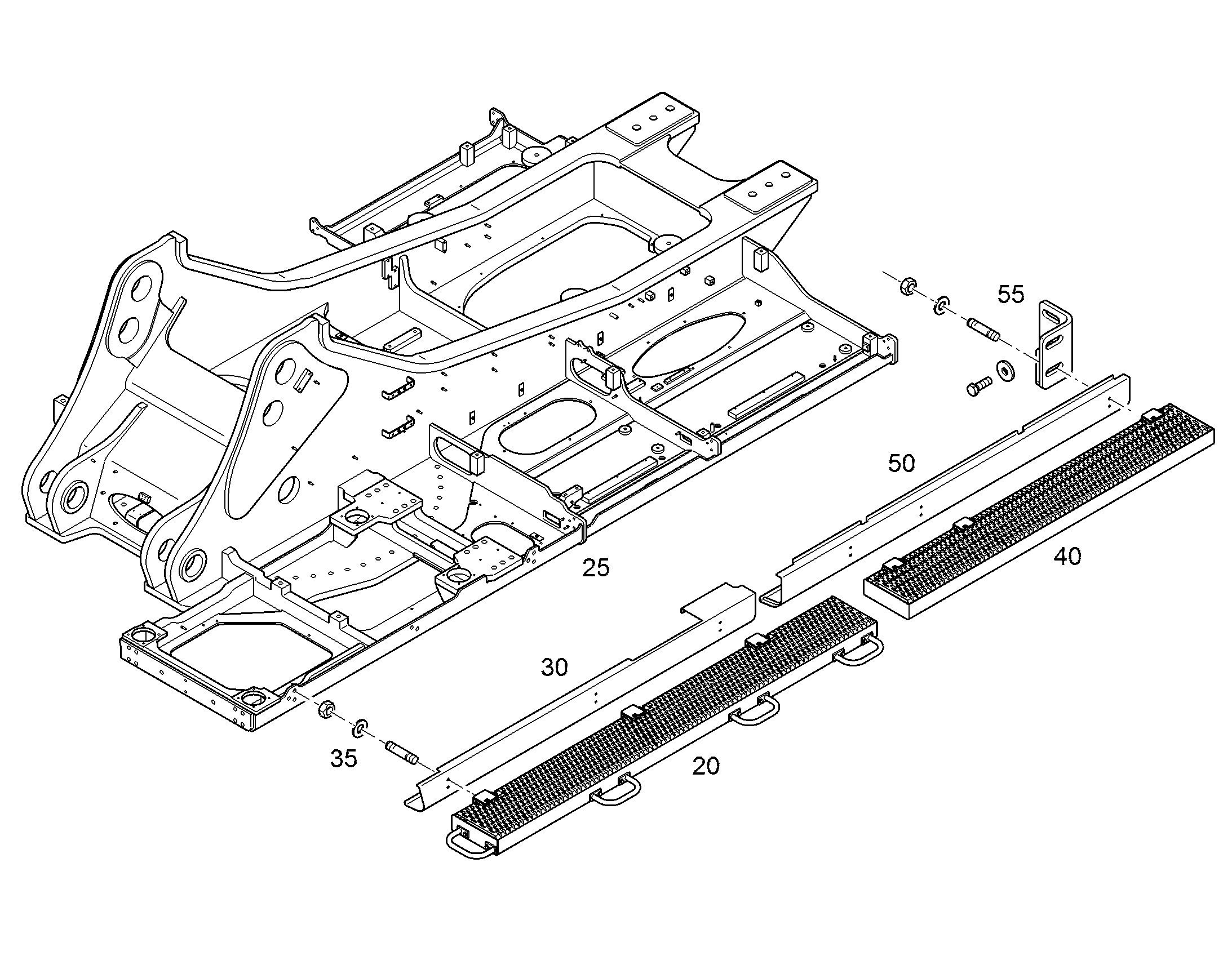 ДЕТАЛИ КРЕПЛЕНИЯ 10861760 LIEBHERR
