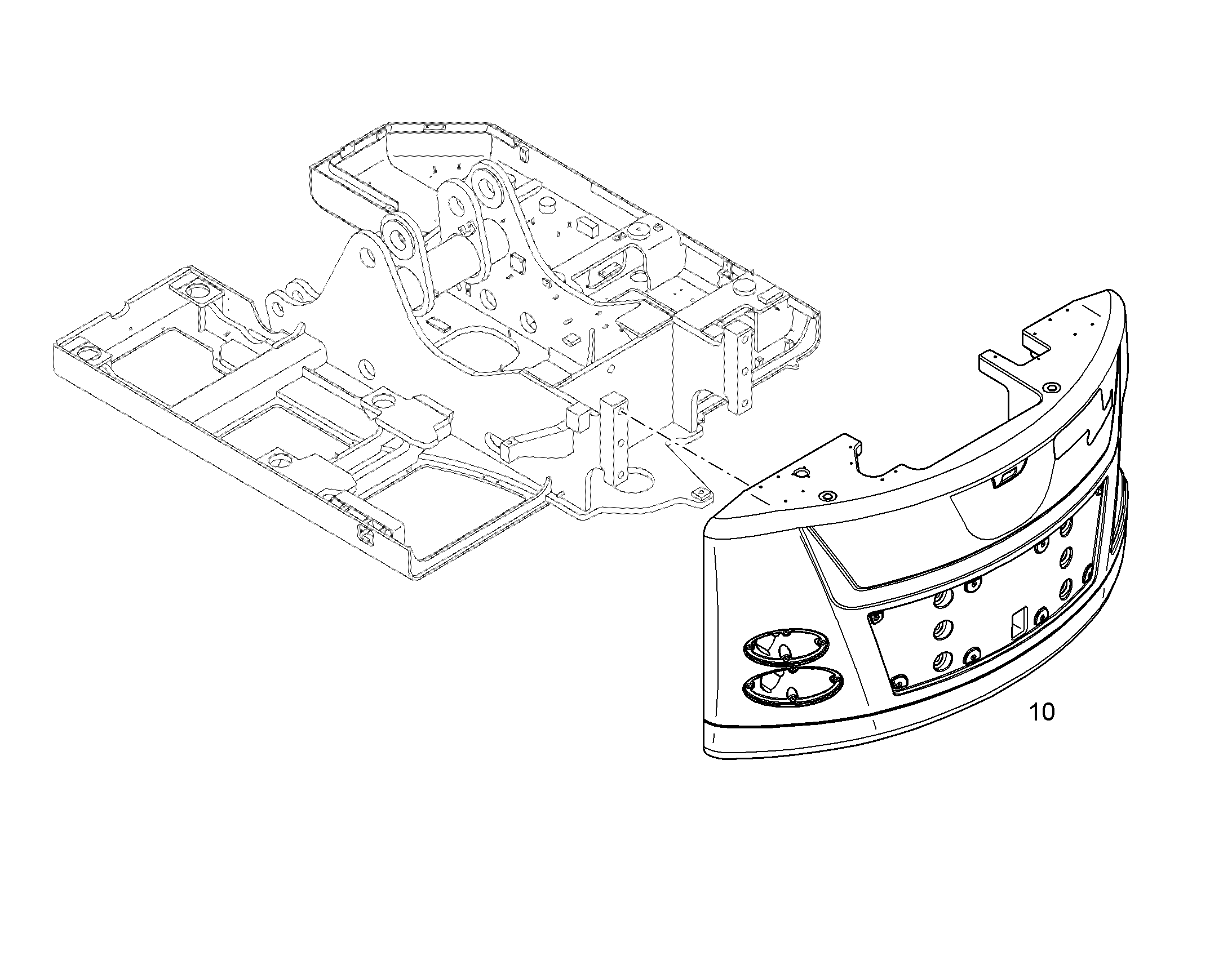 ПРОТИВОВЕС 11452392 LIEBHERR
