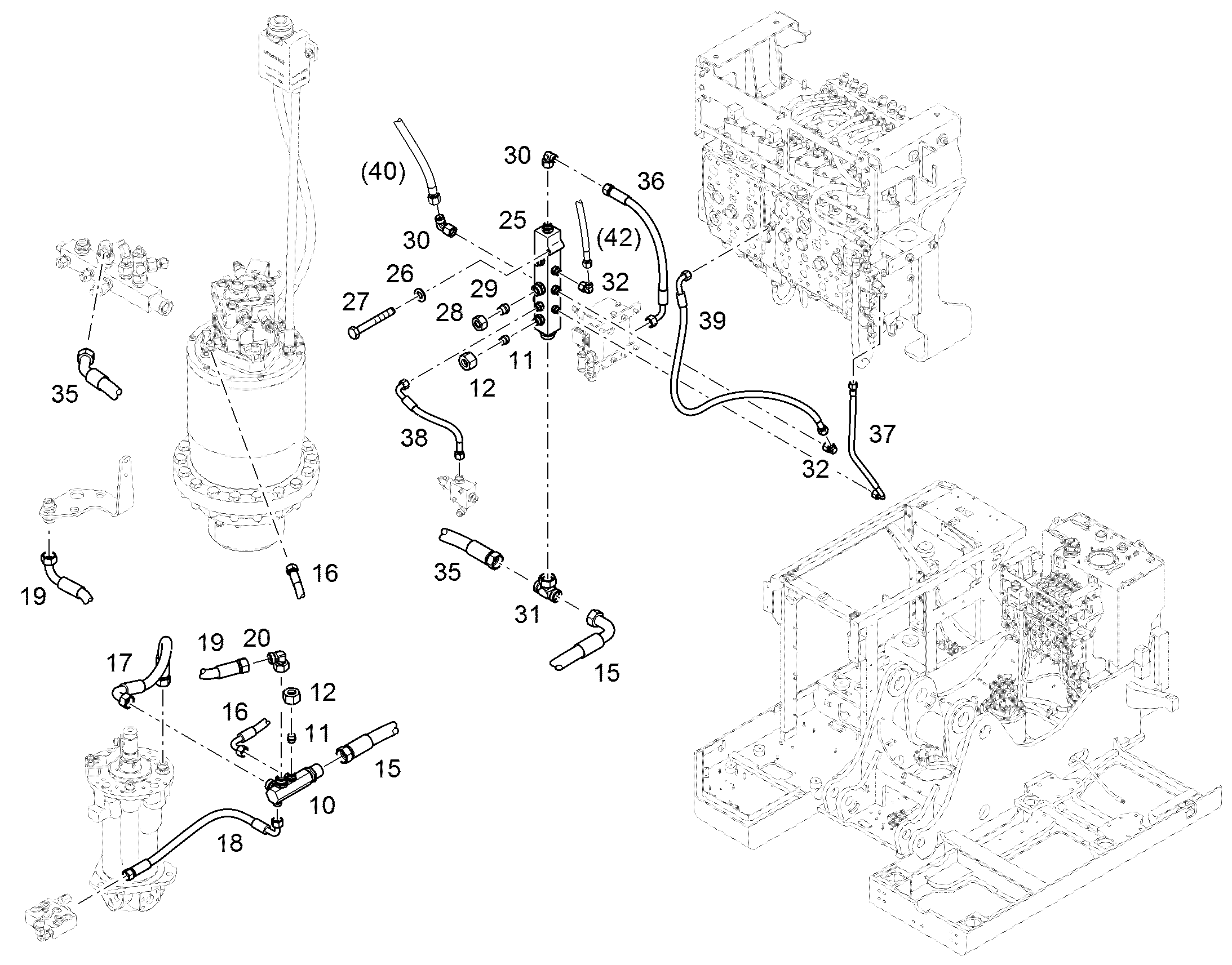 РАСПРЕДЕЛИТЕЛЬ 10832170 LIEBHERR