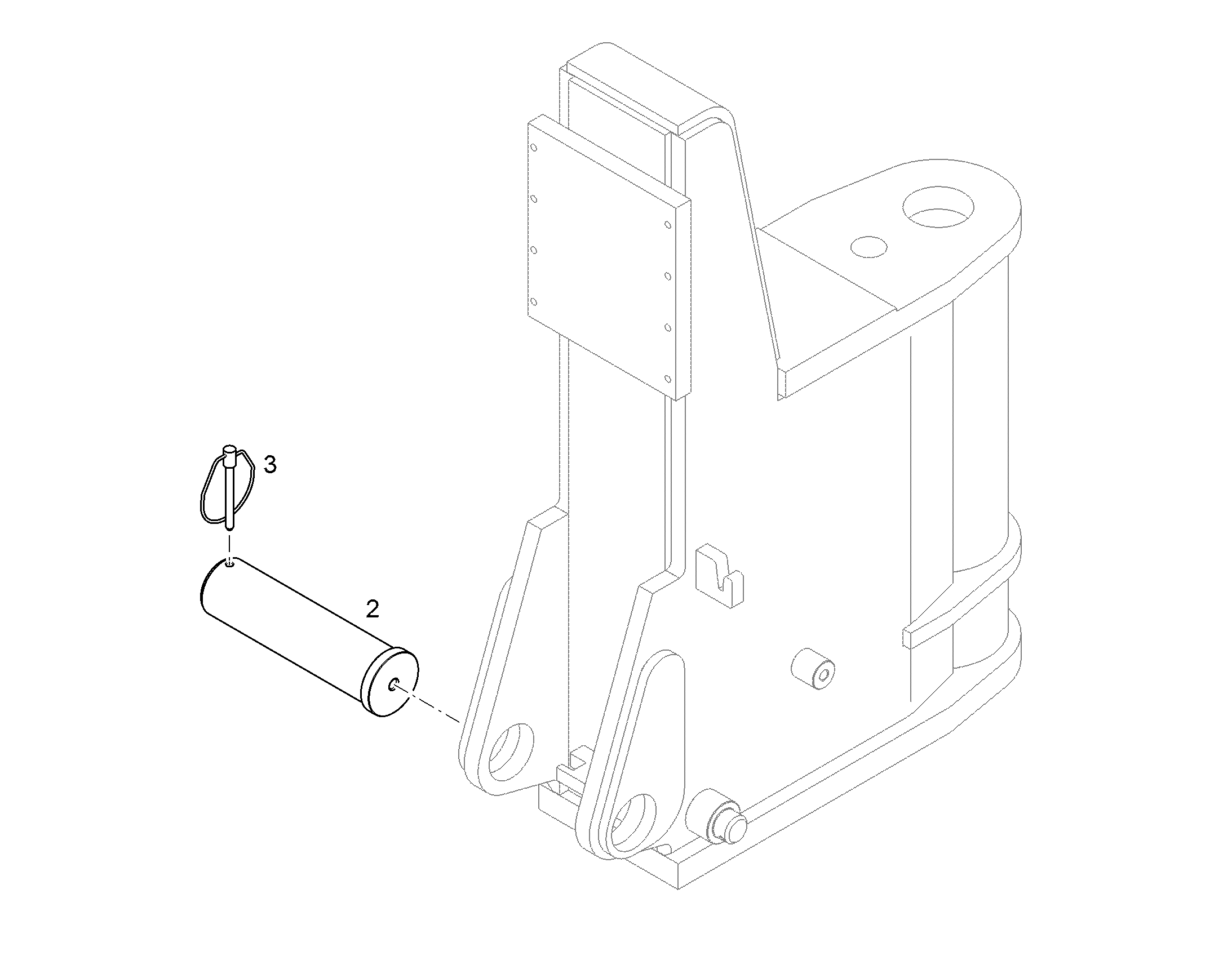 ЧЕКА ОТКИДНАЯ БЕЗОПАСНАЯ 11690893 LIEBHERR