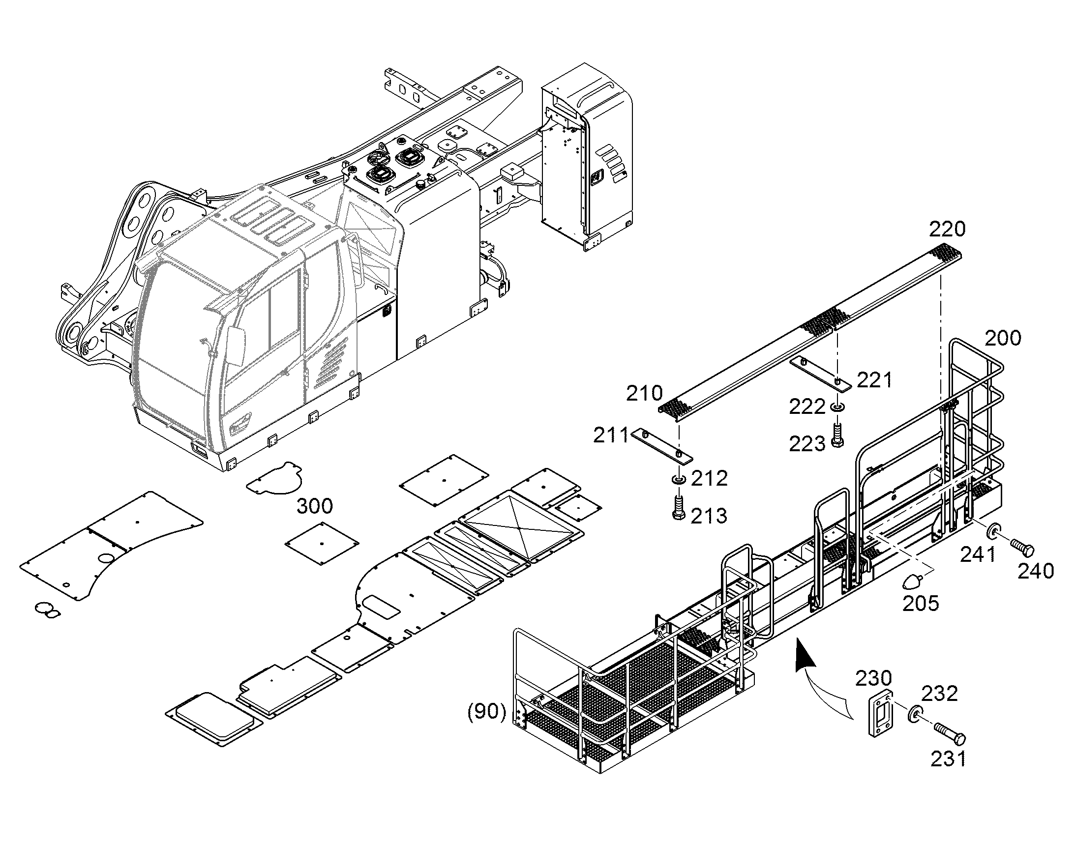 РЕШЕТКА КОЛОСНИКОВАЯ 11462458 LIEBHERR