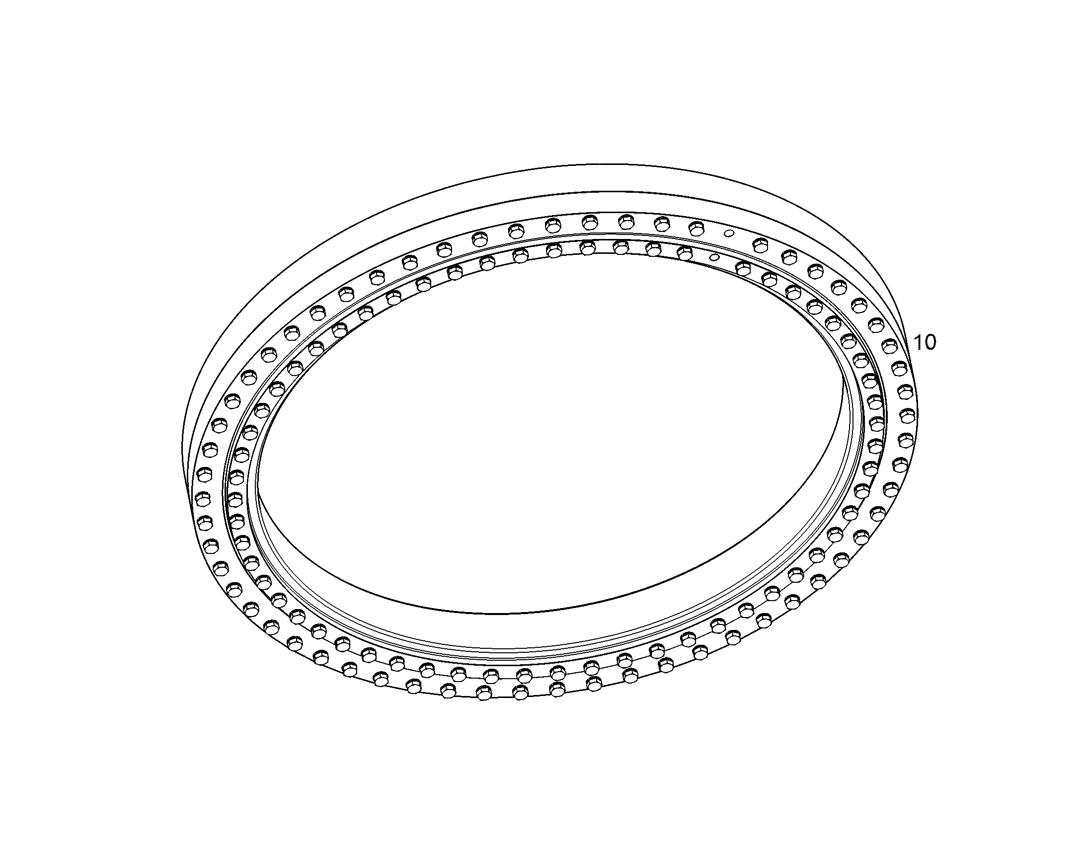 SWING RING MODIFICATION 11732904 LIEBHERR
