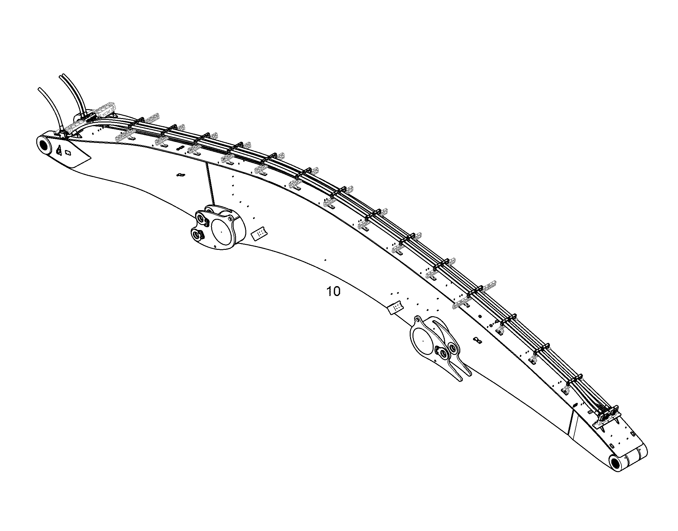 РЕКОНСТР.- ОДНОКОРП.СТРЕЛА 11734968 LIEBHERR
