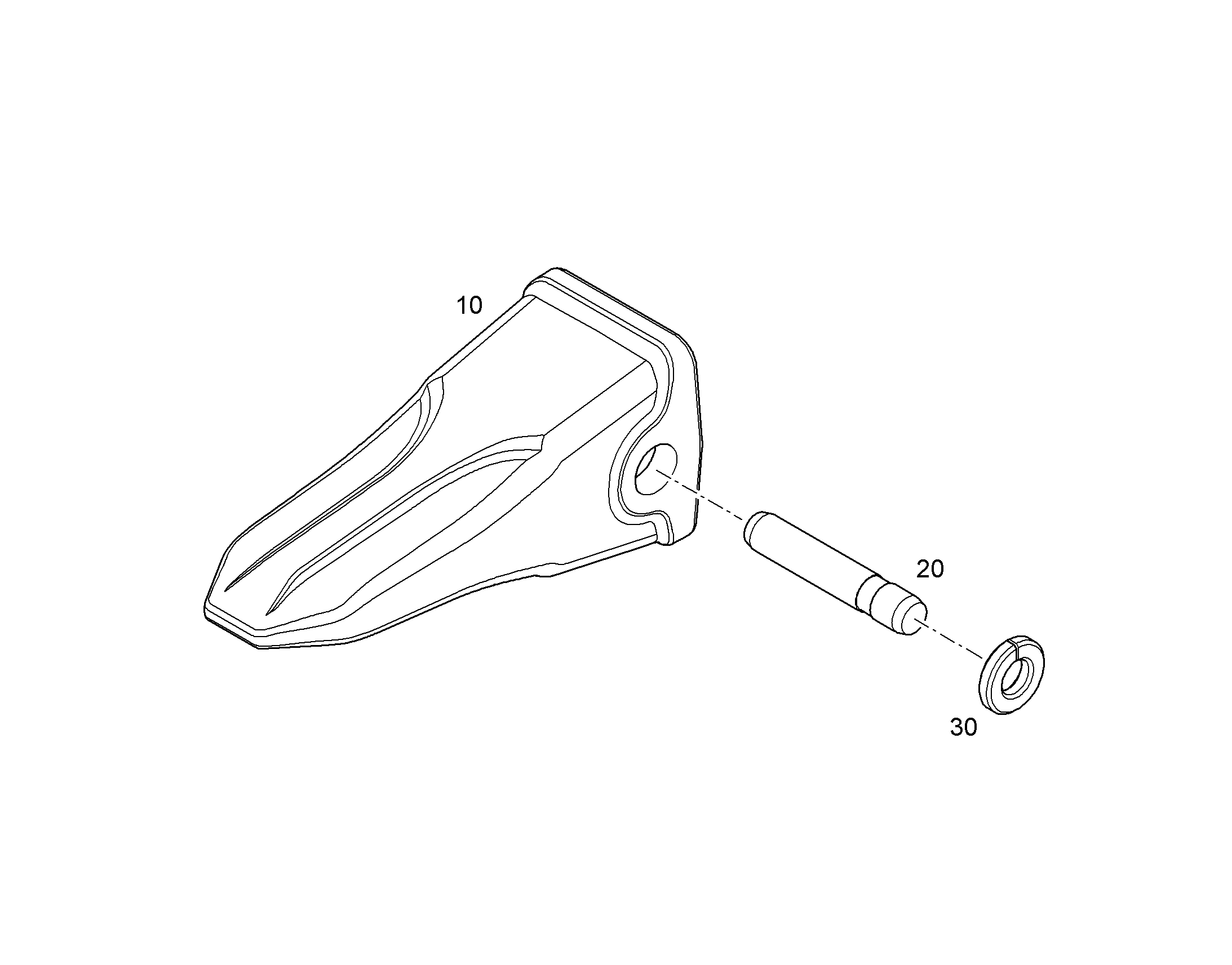 ПАЛЕЦ ЗАЩИТНЫЙ 11696602 LIEBHERR