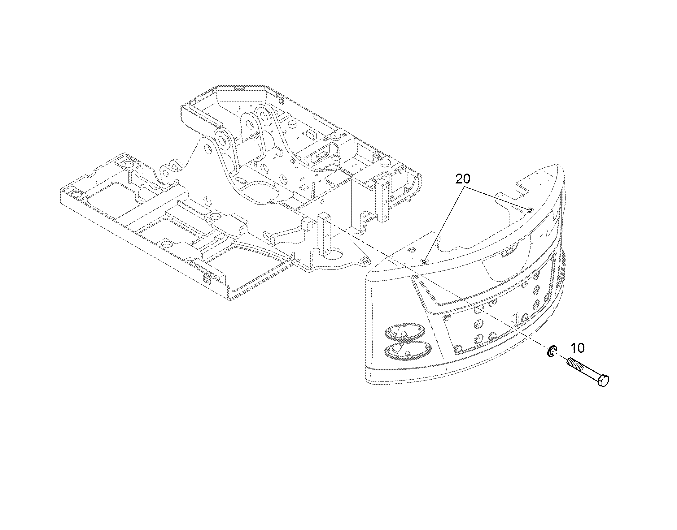 ВСТРОЕННЫЕ ДЕТАЛИ 11455870 LIEBHERR