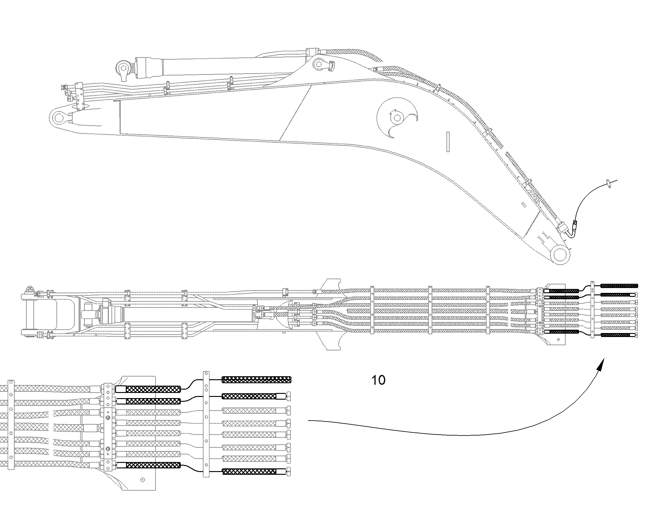 РЕКОНСТР.- ОДНОКОРП.СТРЕЛА 10856617 LIEBHERR