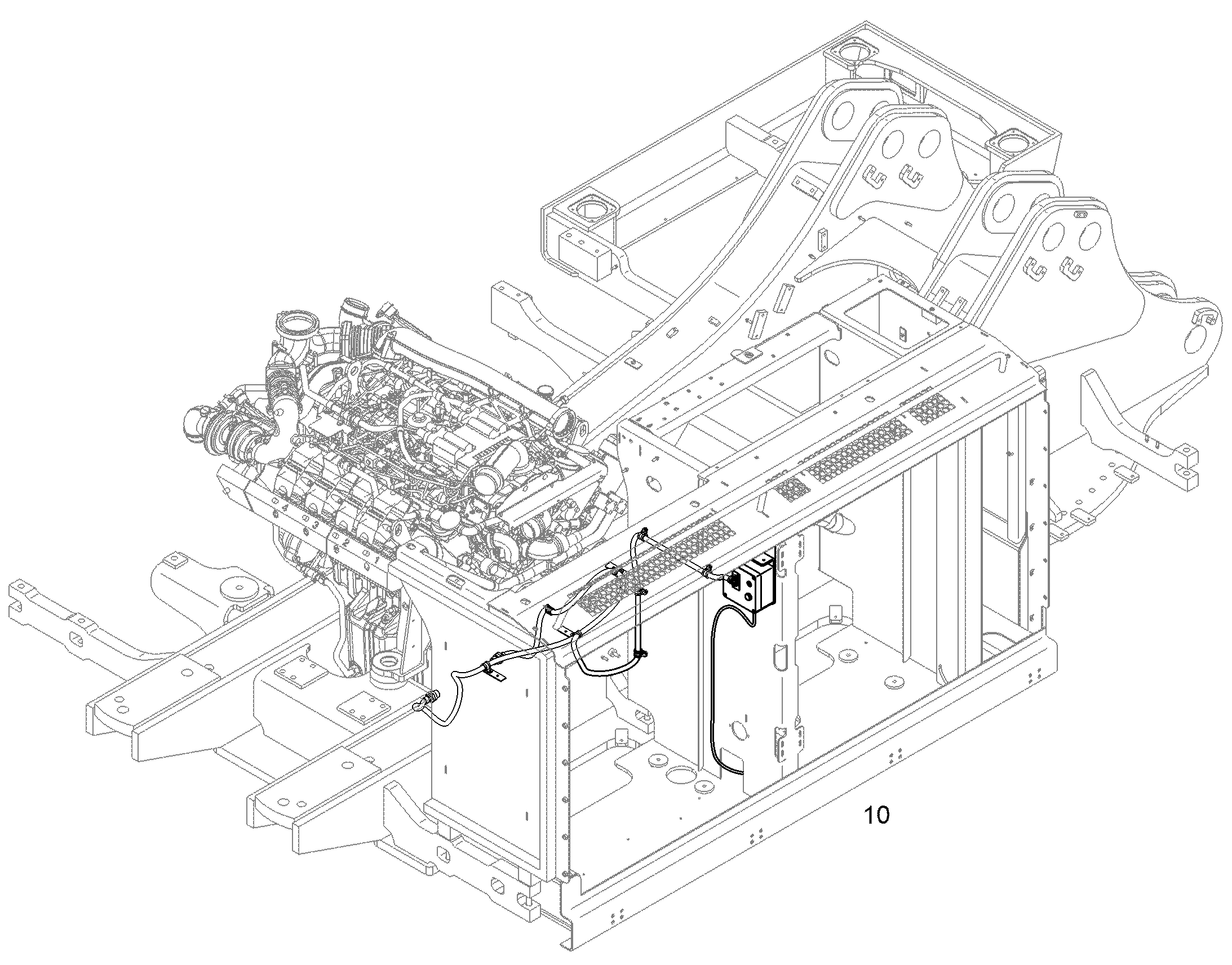 ПОДОГРЕВ МОТОРНОГО МАСЛА 11463404 LIEBHERR