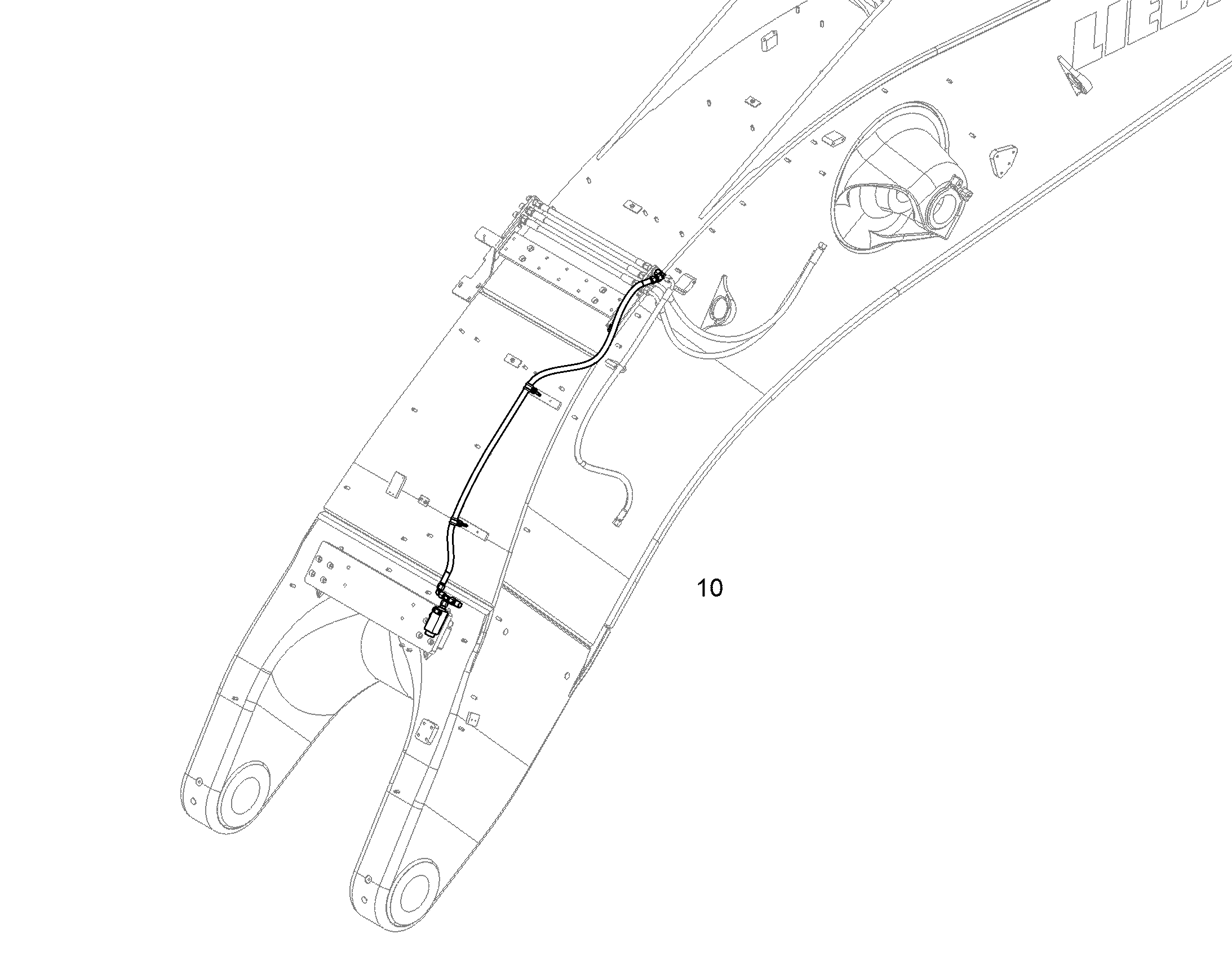 УСТР.ПРЕДУП.О ПЕРЕГРУЗКЕ 11454850 LIEBHERR